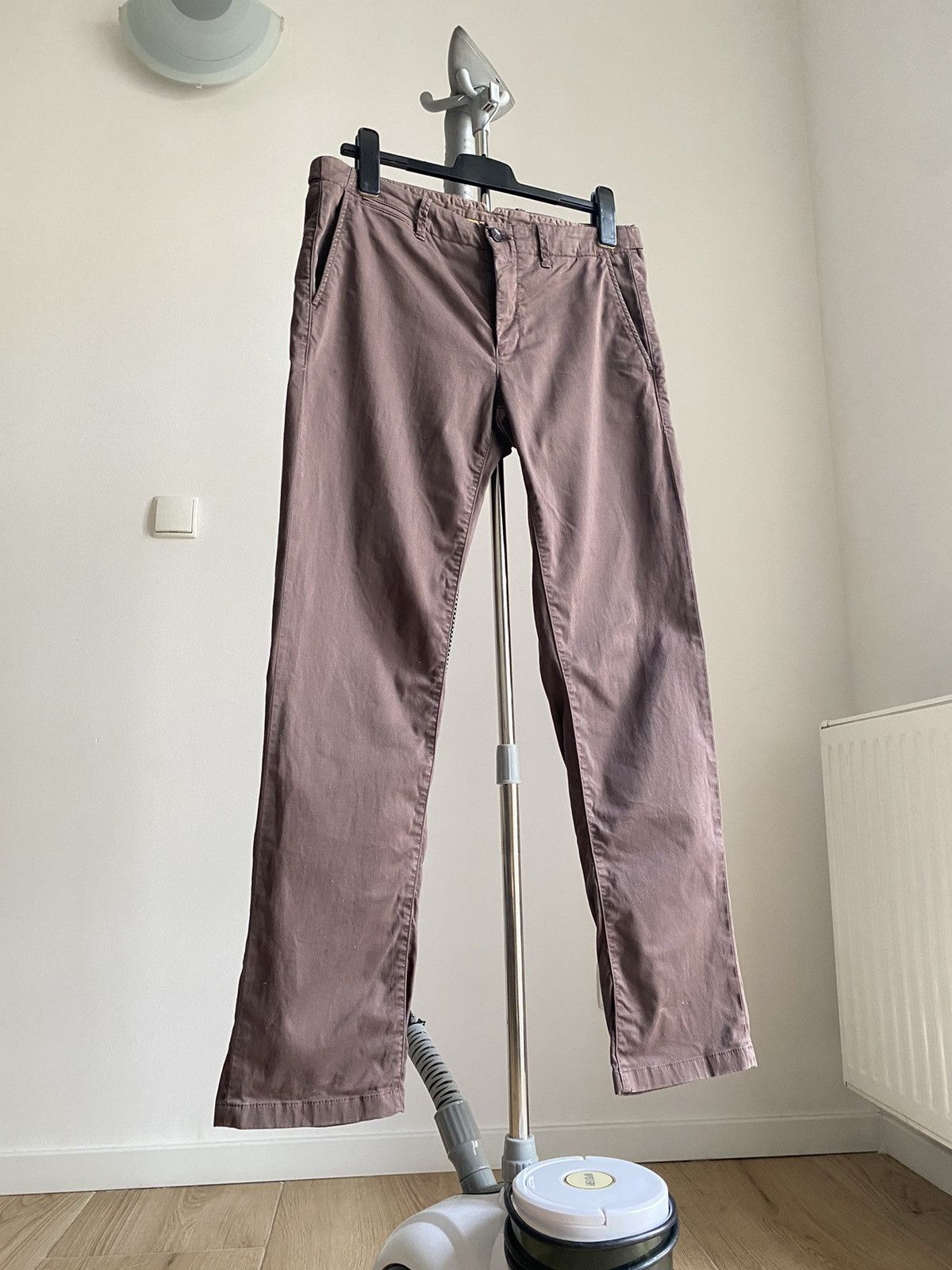 Corneliani Corneliani Pants Nude Burgundy size 50 Size US 32 / EU 48 - 6 Thumbnail
