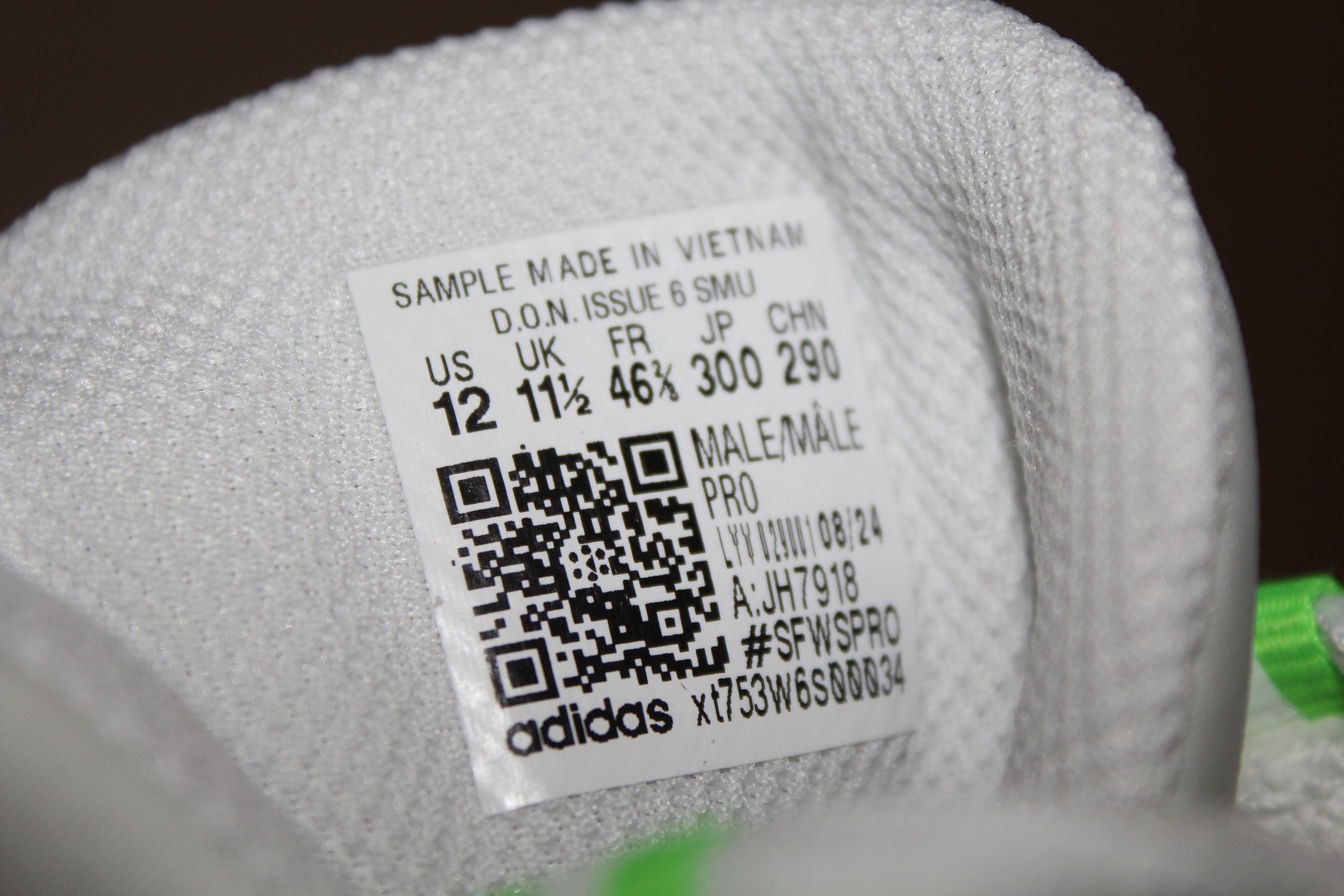 Adidas Adidas Haribo x D.O.N. Issue #6 Cloud White Size 12M/13.5W Size US 12 / EU 45 - 8 Thumbnail