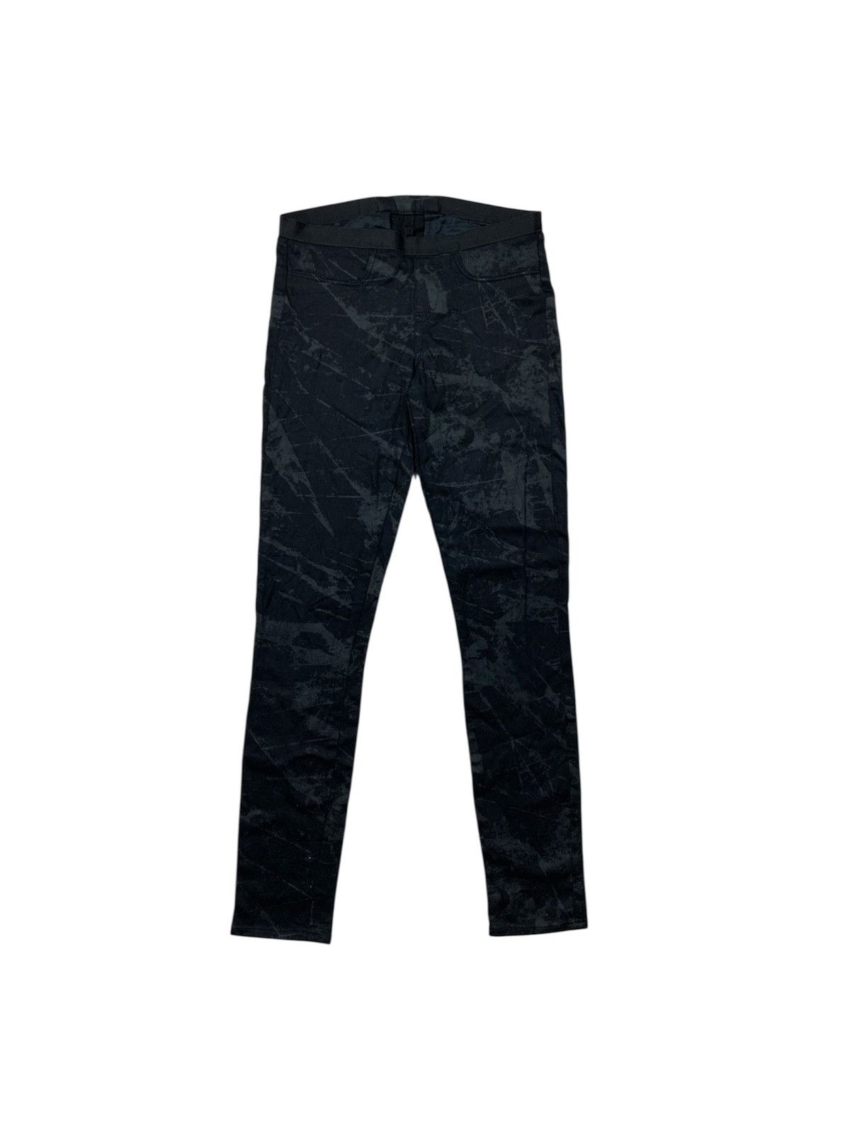 Helmut Lang Helmut lang black camo terra print strecth denim legging Size 25" / US 0 / IT 36 - 1 Thumbnail
