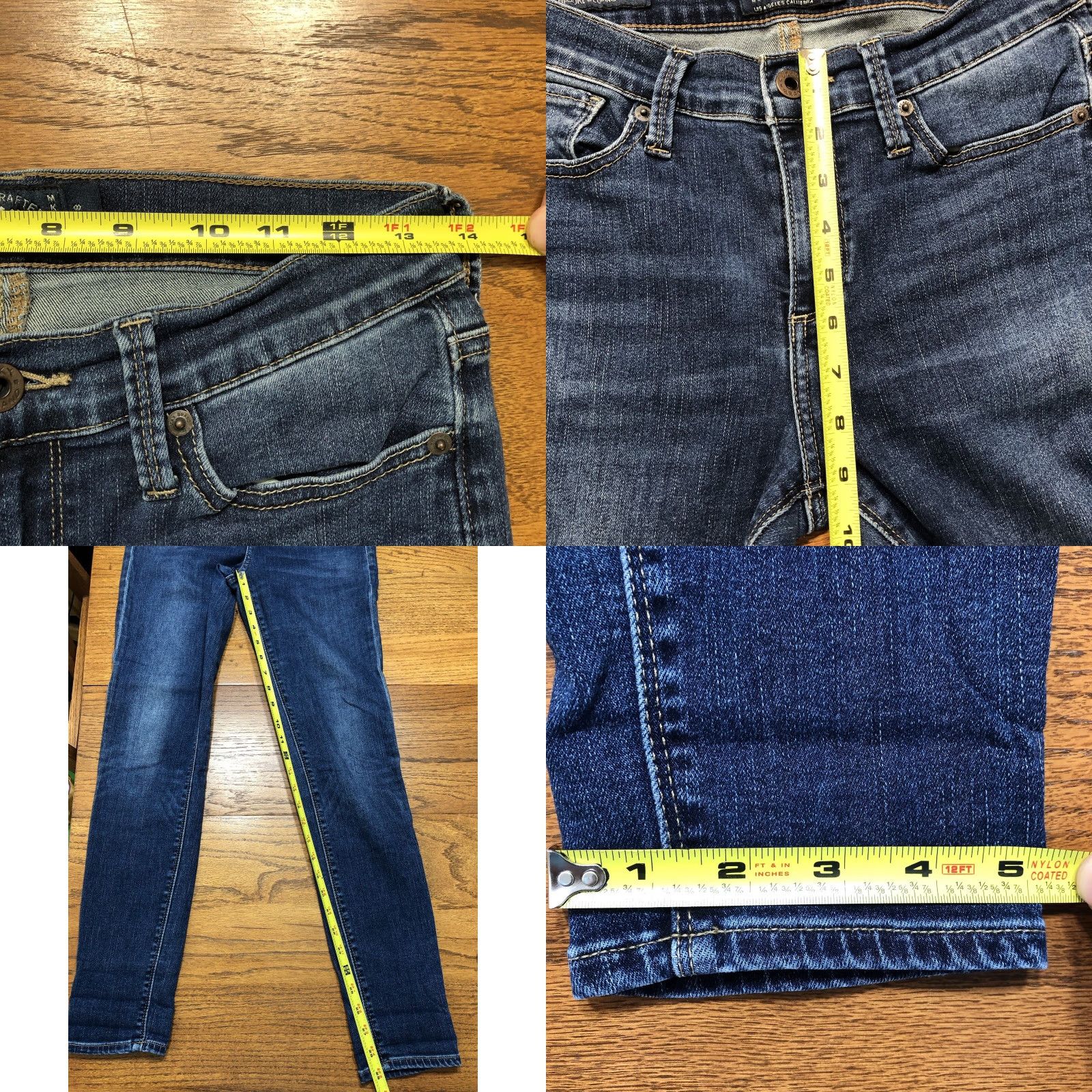 Lucky Brand Lucky Brand Brooke Legging Jeans Womens 6 29 Inseam Blue Medium Wash Skinny 5-Pocket denim stretch Casual 90s College City Size 28" / US 6 / IT 42 - 9 Thumbnail