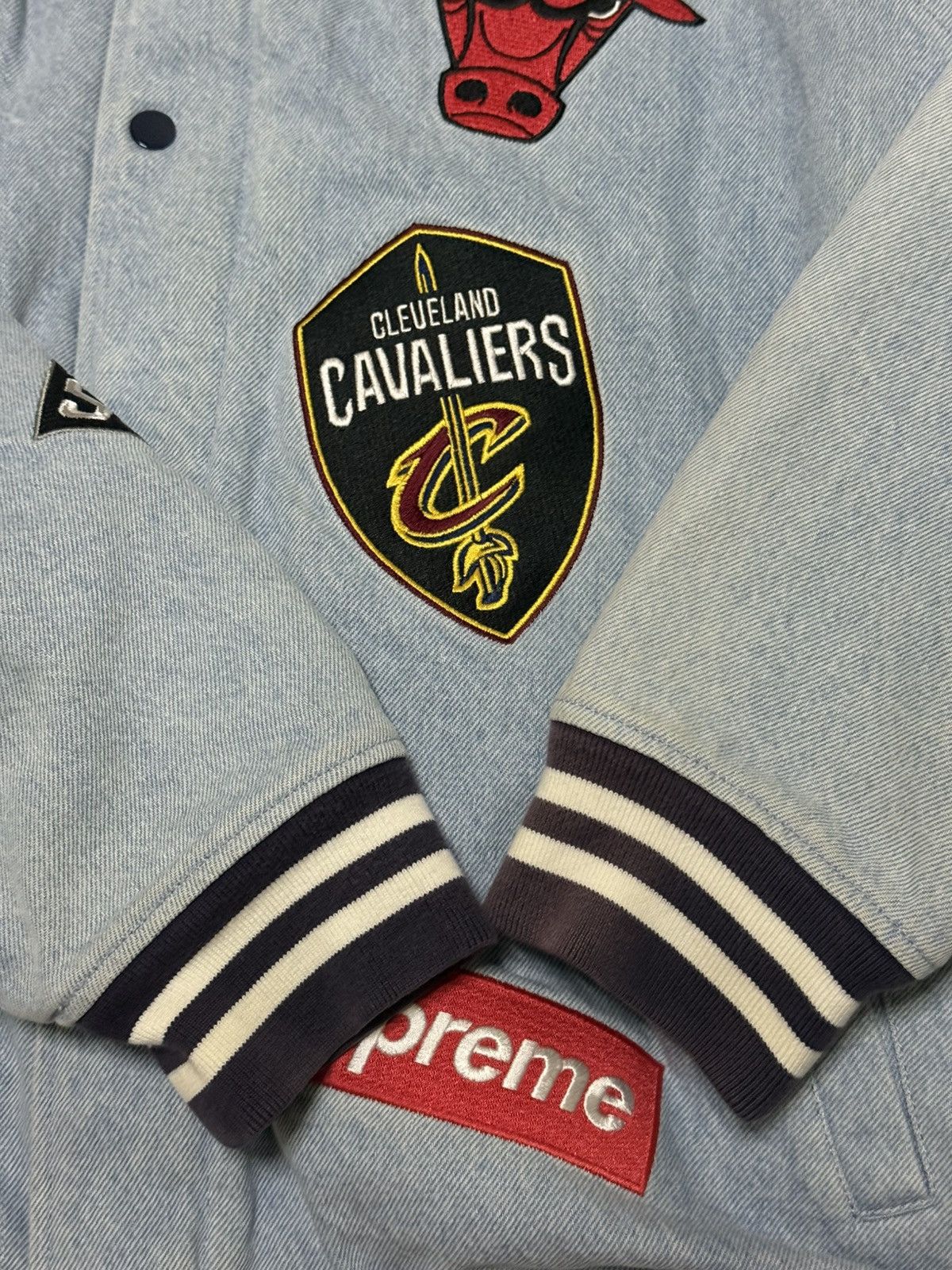 NBA × Nike × Supreme Supreme nba Jacket nike teams warm-up Jacket bomber Jacket Size US XL / EU 56 / 4 - 7 Thumbnail