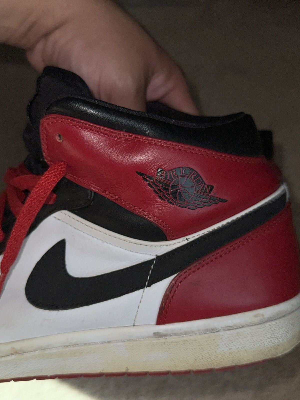 Jordan Brand Air Jordan One Mid Old Love 2007 Vintage Size US 12.5 / EU 45-46 - 12 Thumbnail