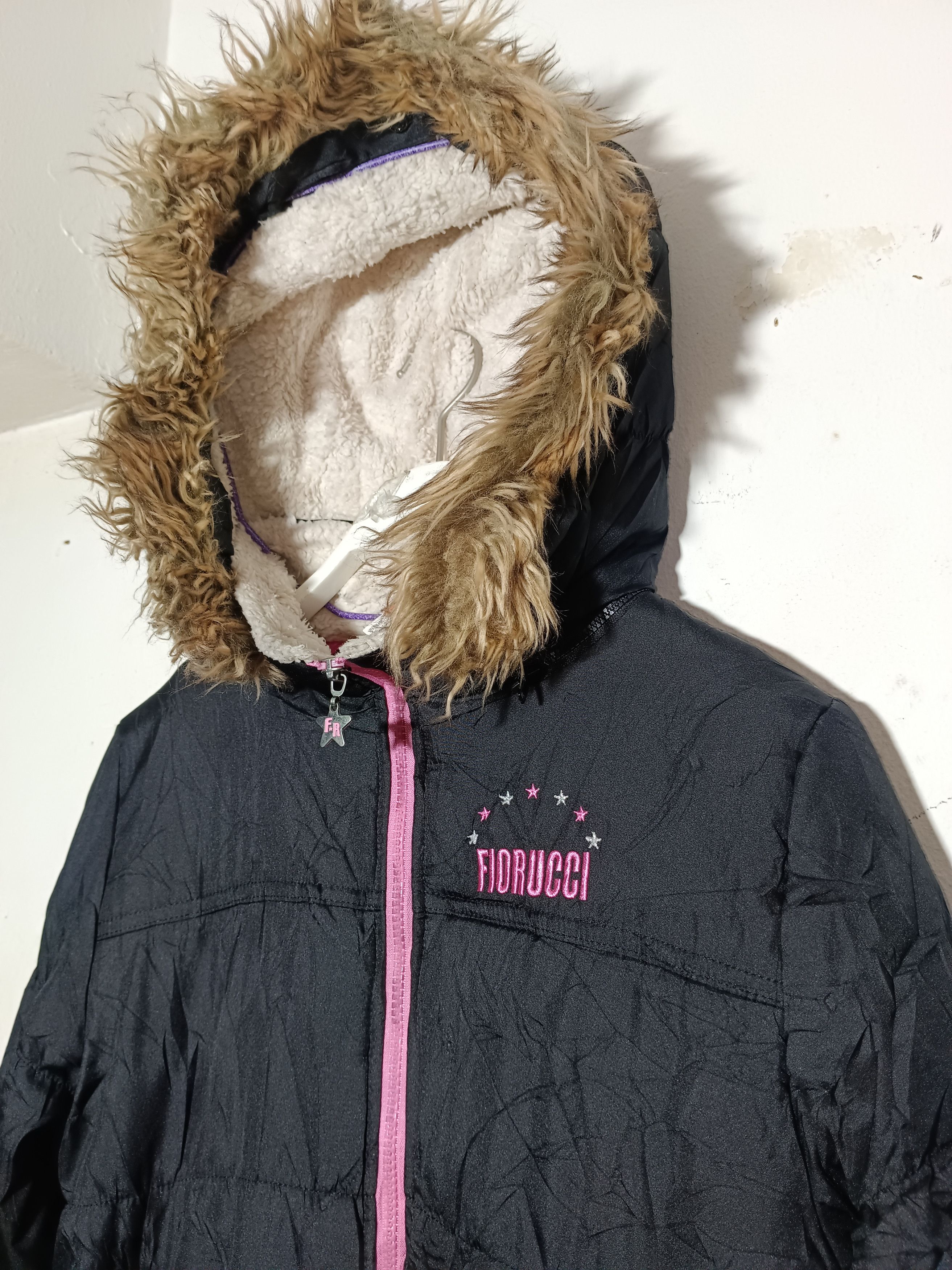 Hysteric Glamour FIORUCCI Y2K PUFFER FAUX FUR HOODIE JACKET Size US M / EU 48-50 / 2 - 3 Thumbnail