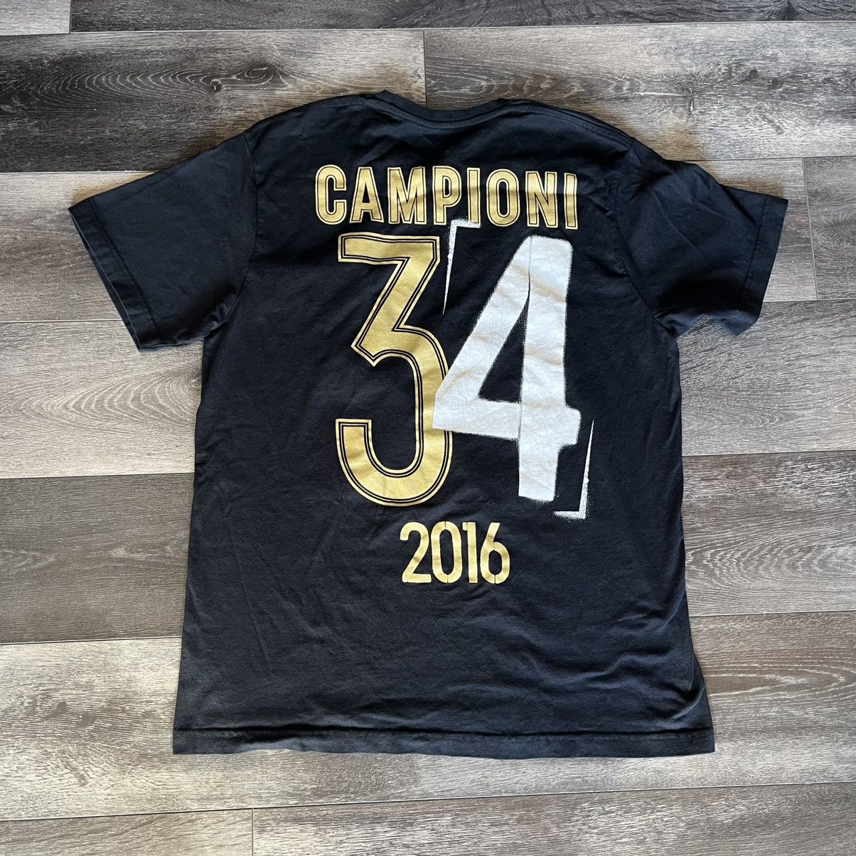 Adidas Adidas Juventus FC Campioni 2016 Champions 34 Soccer T Shirt Size US L / EU 52-54 / 3 - 2 Thumbnail