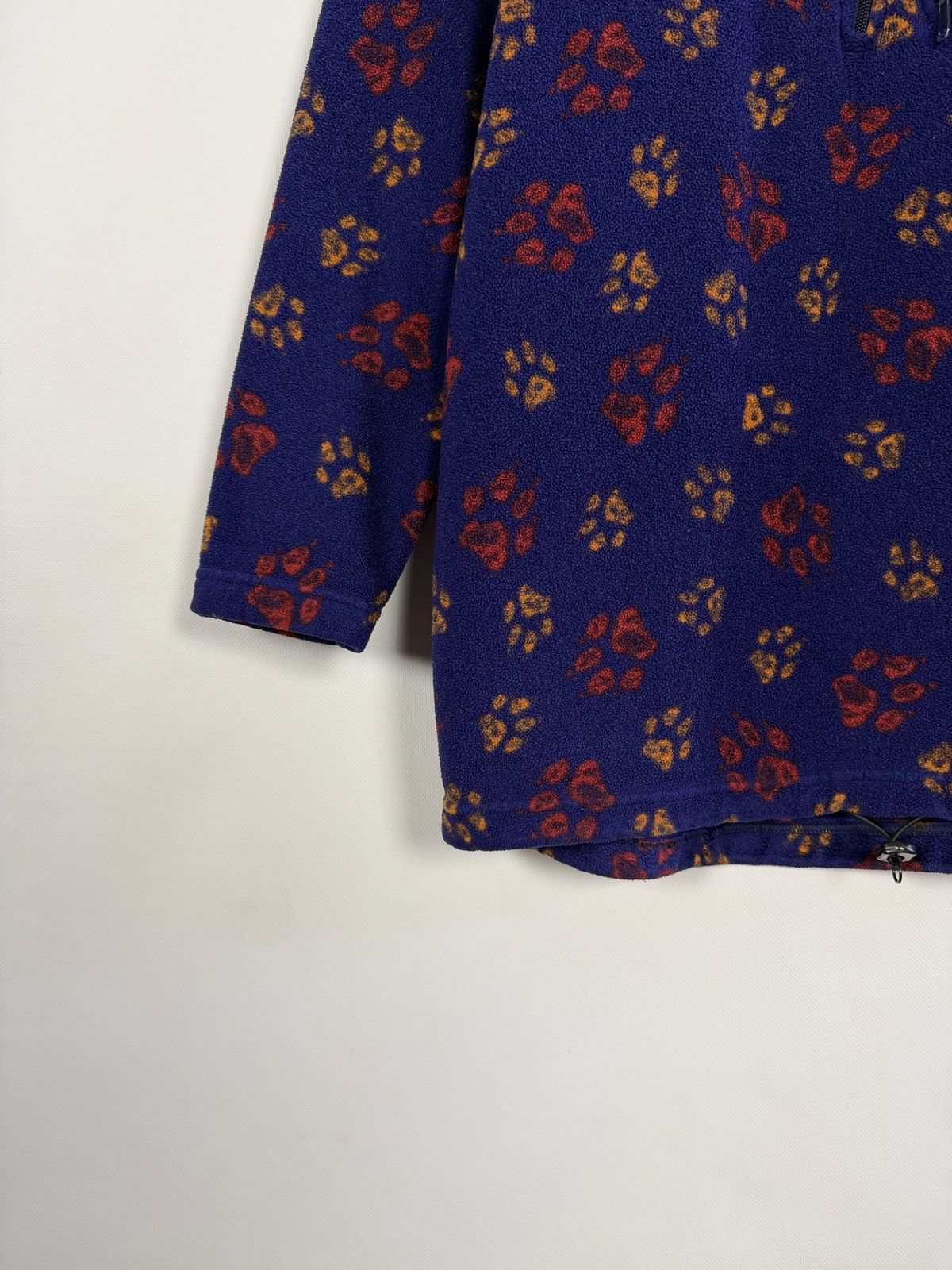 Jack Wolfskin Jack Wolfskin Paw Print Half Zip Outdoor Fleece Jacket Italy Size US S / EU 44-46 / 1 - 4 Thumbnail