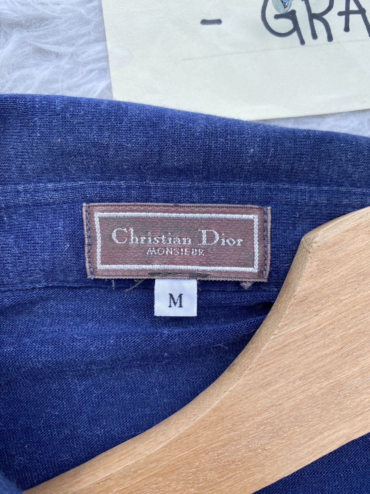 Christian Dior Monsieur Rare Vintage 90s Christian Dior Monsiuer Longsleeve Tshirt Size US M / EU 48-50 / 2 - 9 Thumbnail