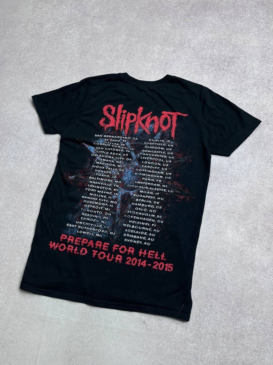 Band Tees Vintage Slipknot Masks Boxy T-shirt S Y2K Size US S / EU 44-46 / 1 - 4 Thumbnail