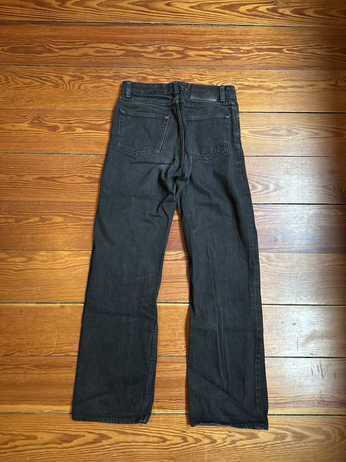 Our Legacy Our Legacy Linar Cut Jeans Black Size 24" / US 00 / IT 34 - 1 Thumbnail