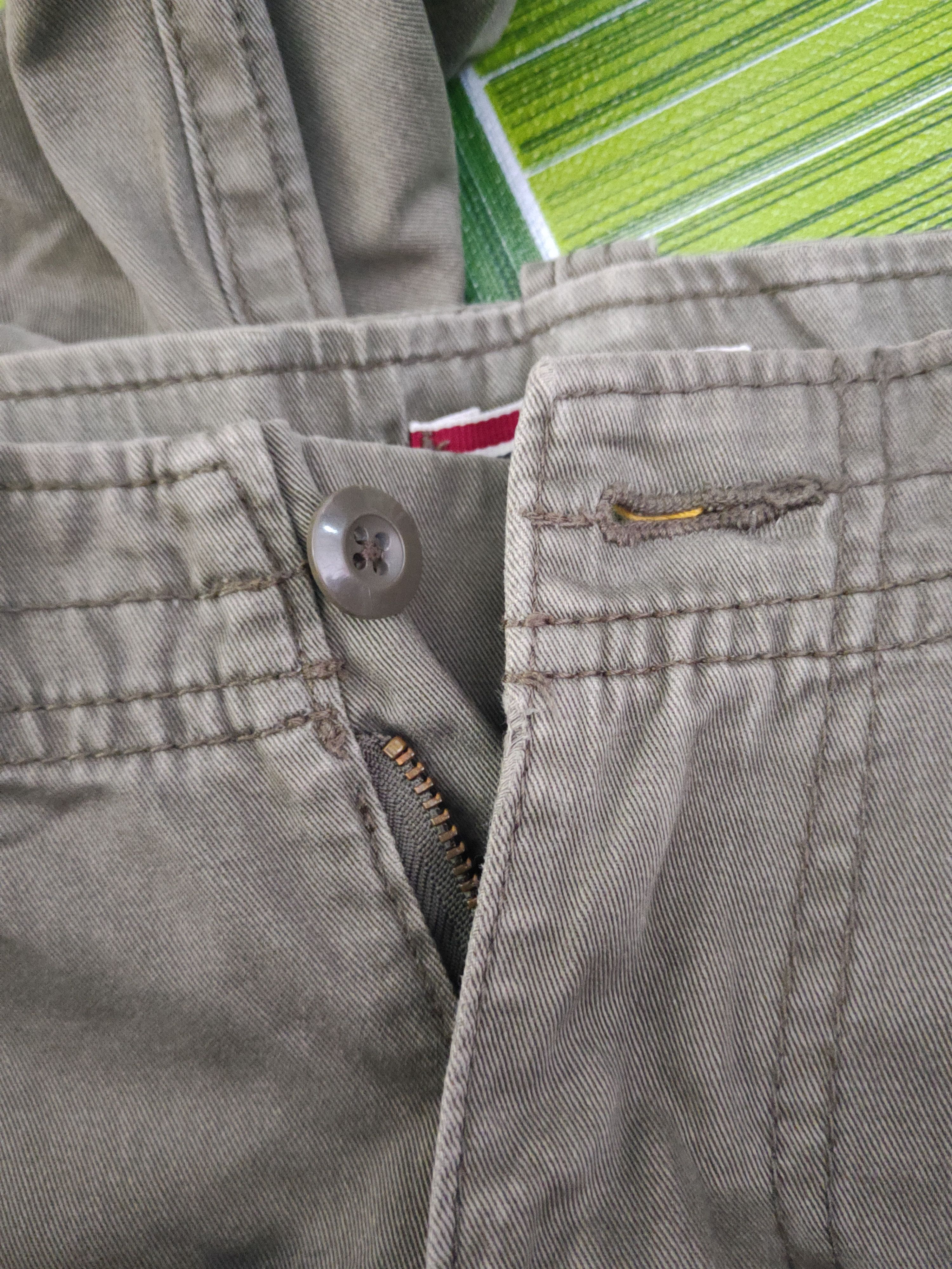 Japanese Brand DL Villand Olive Multipocket Tactical Cargo Pants #1497 Size US 32 / EU 48 - 15 Thumbnail