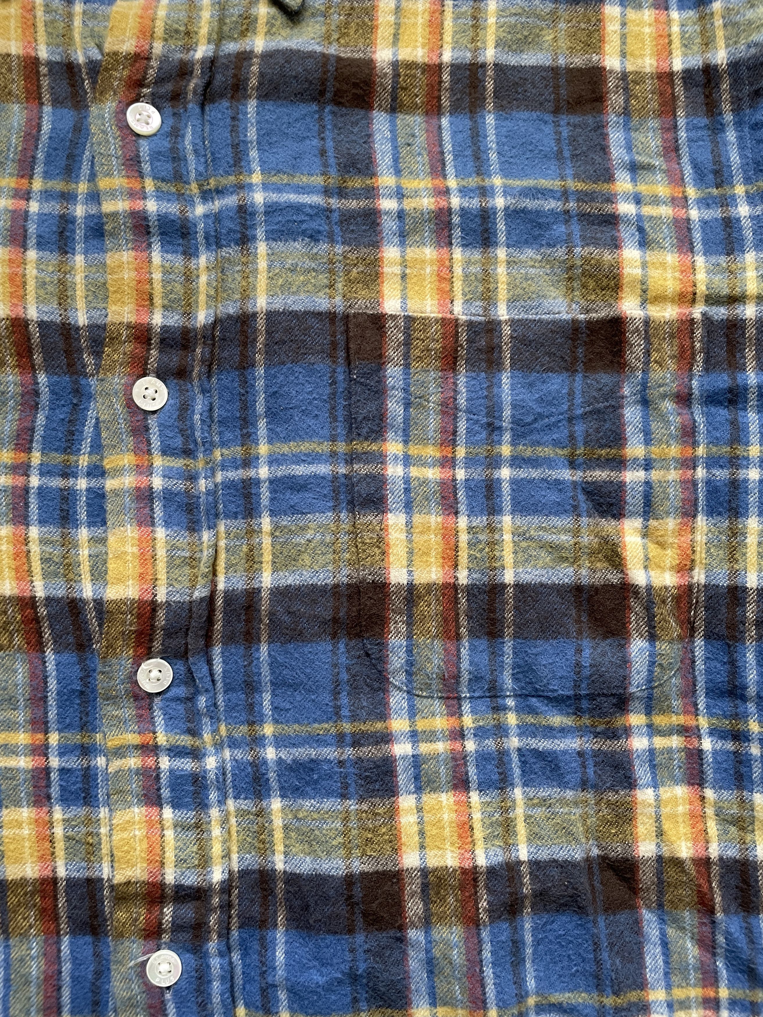 Beams Plus Beams Plus Brushed Flannel Check Button Down Shirt Size US M / EU 48-50 / 2 - 5 Thumbnail