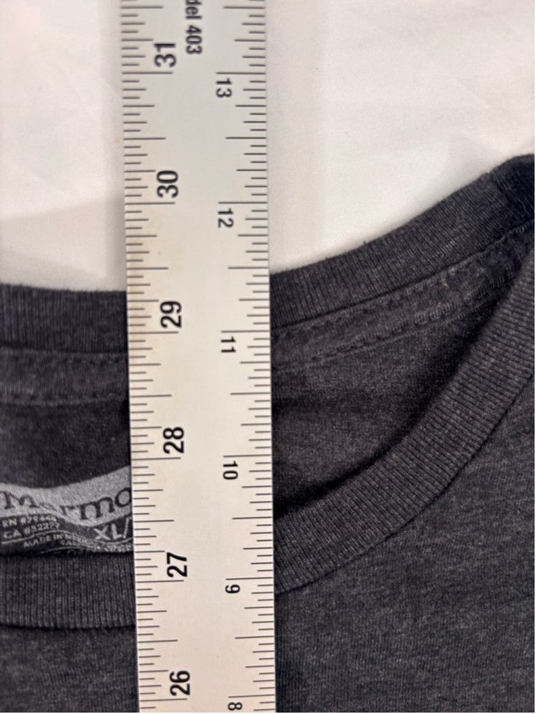 Marmot Men's Marmot Long Sleeve T-Shirt XL Gray Graphic Tee Size US XL / EU 56 / 4 - 5 Thumbnail