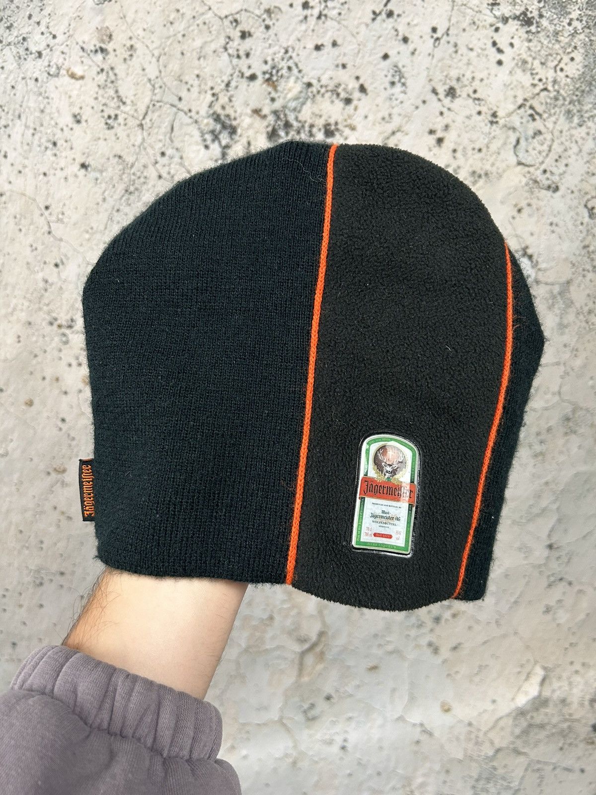 Jagermeister Vintage Jäegermeister Winter Hat Logo Streetwear 90s Y2K Size ONE SIZE - 1 Thumbnail