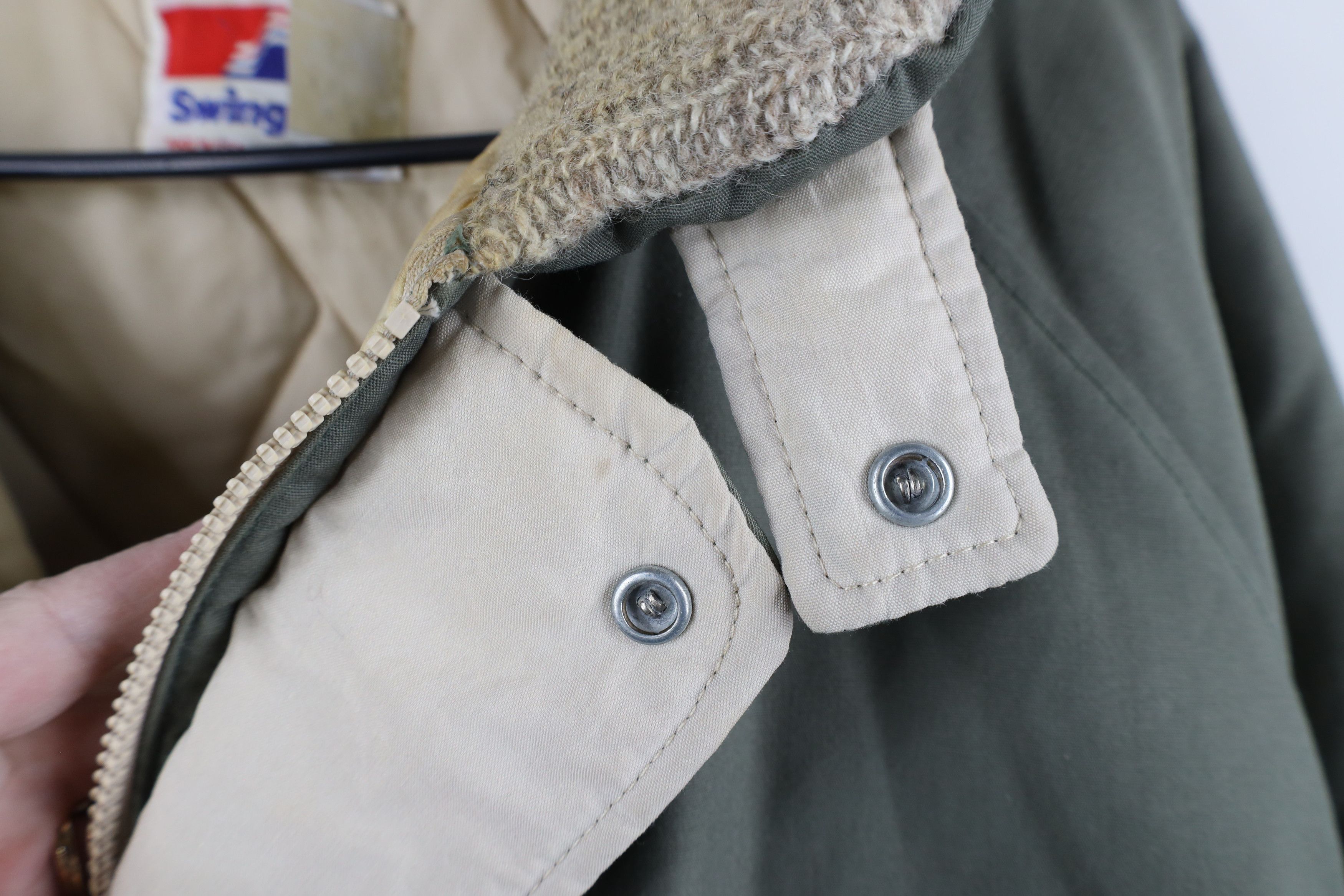 Vintage Vintage 70s 80s Swingster AP Exhaust Quilted Jacket USA Size US L / EU 52-54 / 3 - 5 Thumbnail