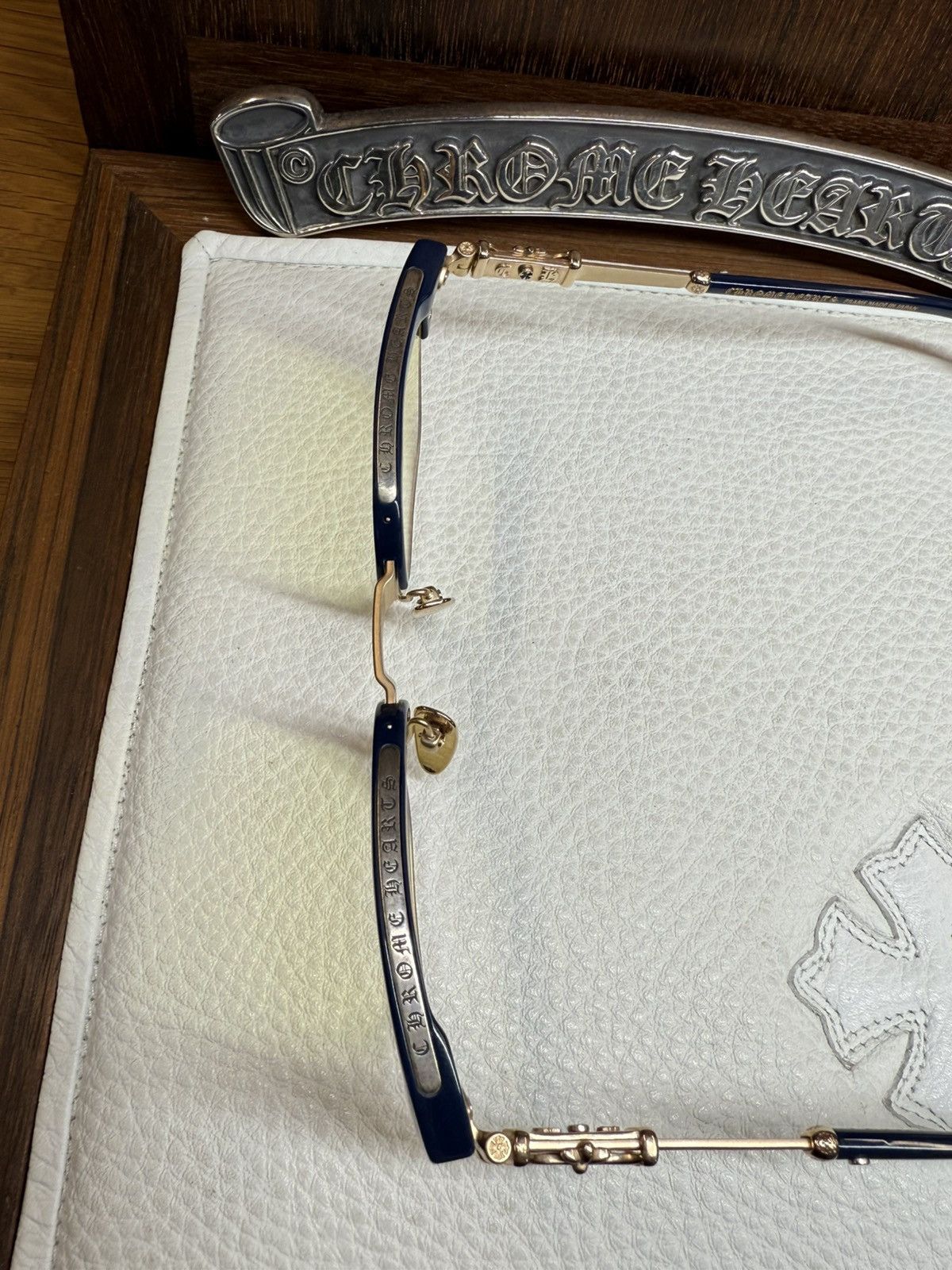 Chrome Hearts Chrome Hearts Bonennoisseur I Sunglasses Size ONE SIZE - 8 Thumbnail