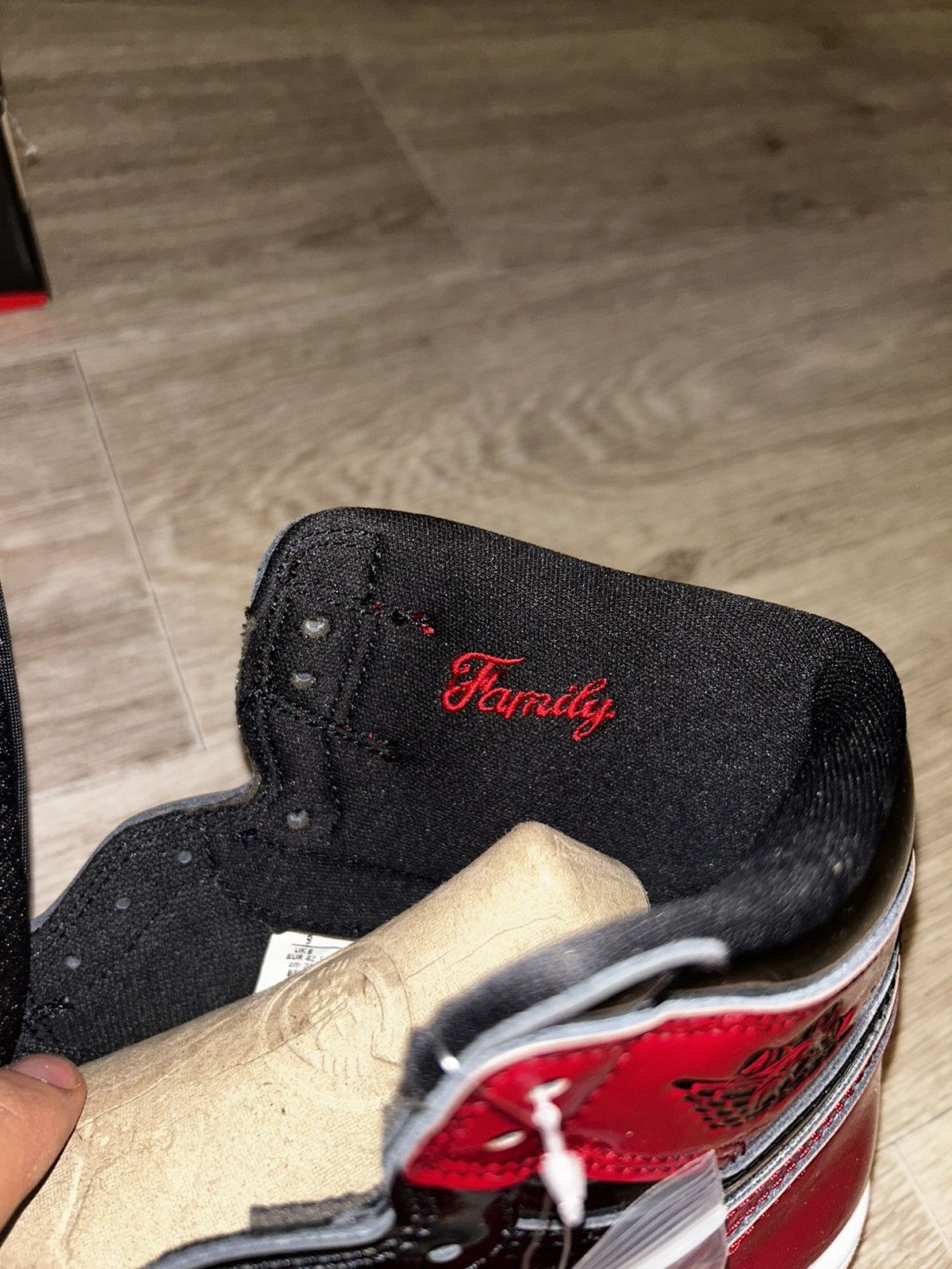 Jordan Brand Air Jordan 1 Retro High Og Patent Bred Size US 9 / EU 42 - 8 Thumbnail