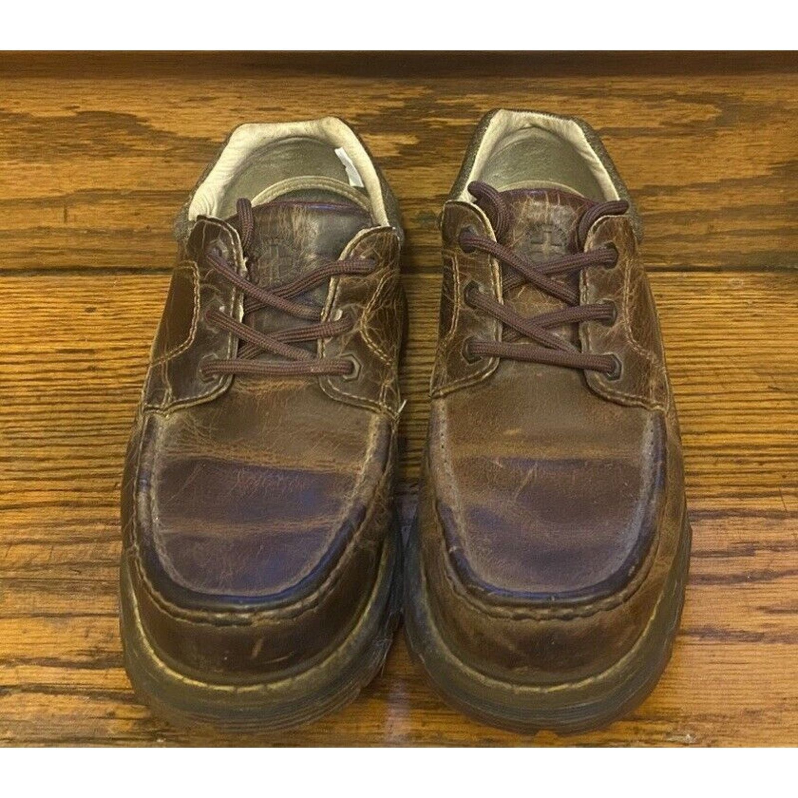 Dr. Martens Dr Martens Leather Lace Up Shoes Men's Sz 8 12049 AW004 L 9 Size US 8 / EU 41 - 2 Thumbnail
