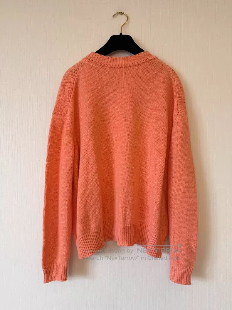 Hermes Hermes Pink Orange Cashmere Sweater with Loose Batwing Sle Size XS / US 0-2 / IT 36-38 - 3 Thumbnail