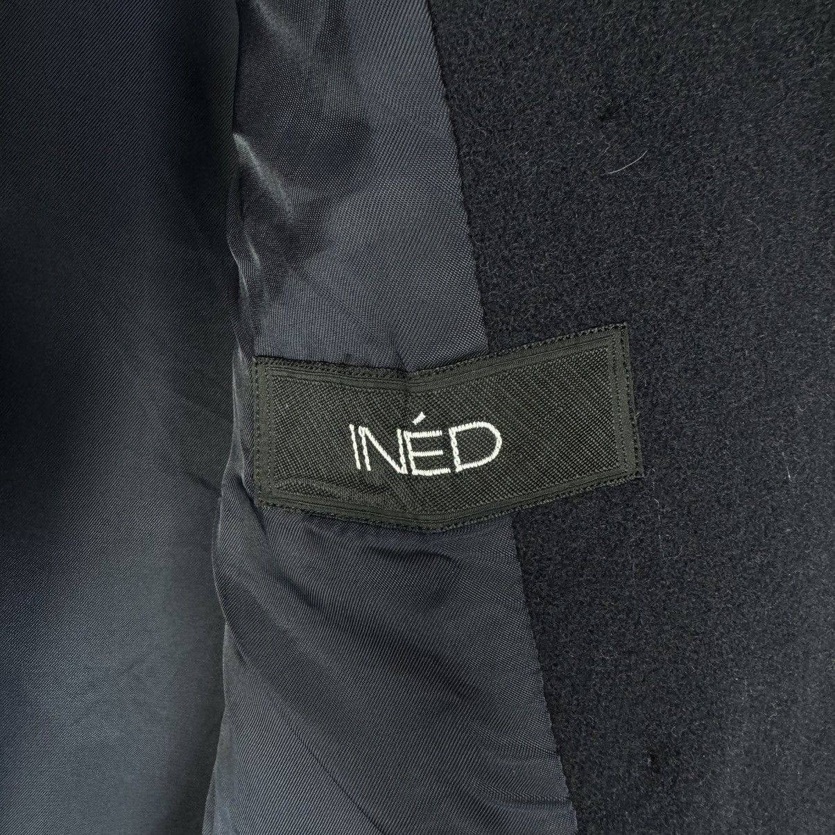 Yohji Yamamoto ☀️INED JAPAN DOUBLE BREASTED SHAWL COLLAR JACKET Size M / US 6-8 / IT 42-44 - 8 Thumbnail
