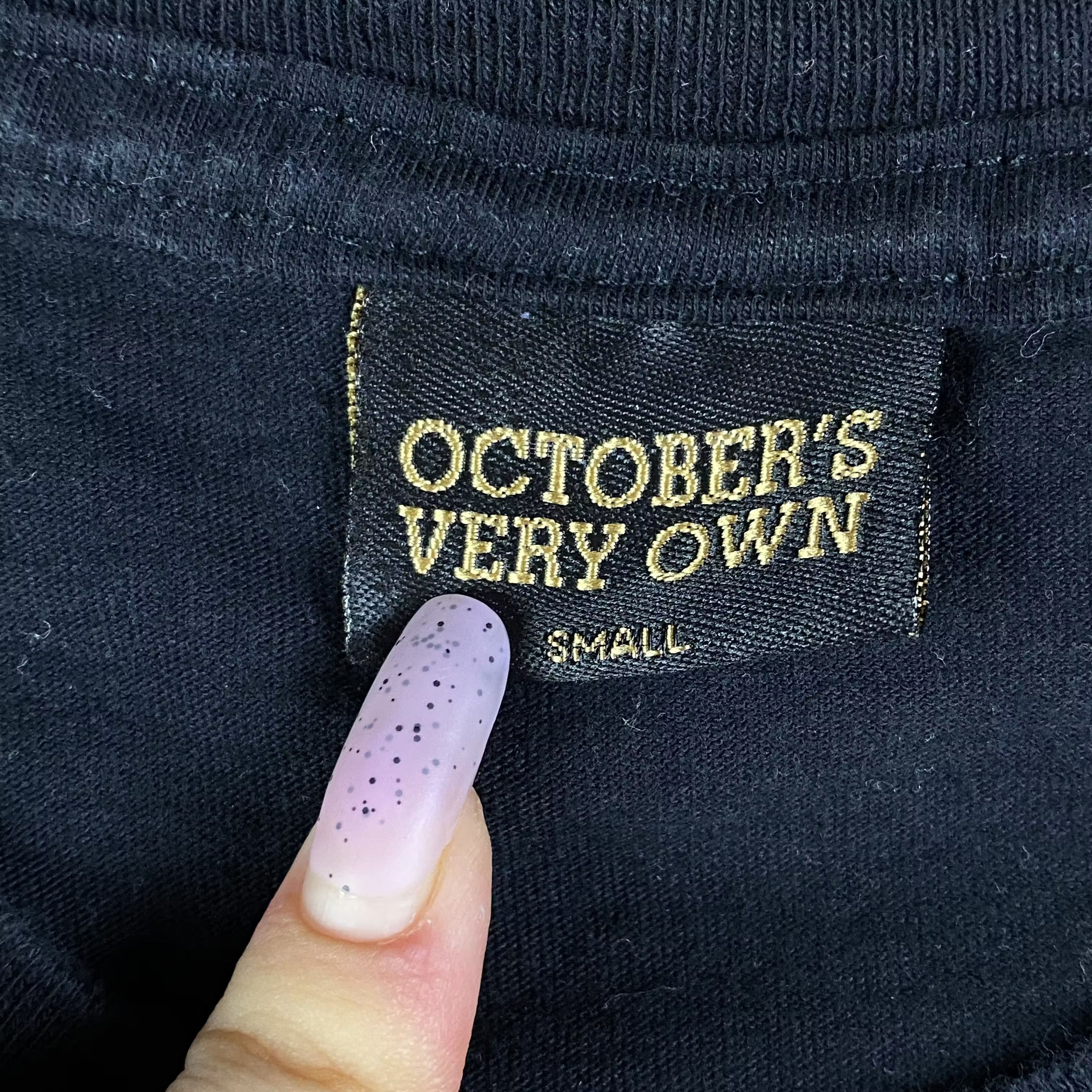 October's Very Own Mens Long Sleeve OVO October’s Very Own Center Logo Size S Size US S / EU 44-46 / 1 - 4 Thumbnail