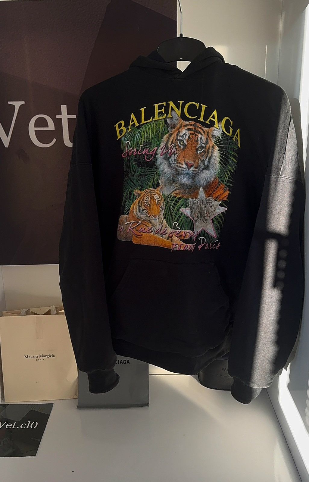 Balenciaga Fbi Hoodie | Grailed