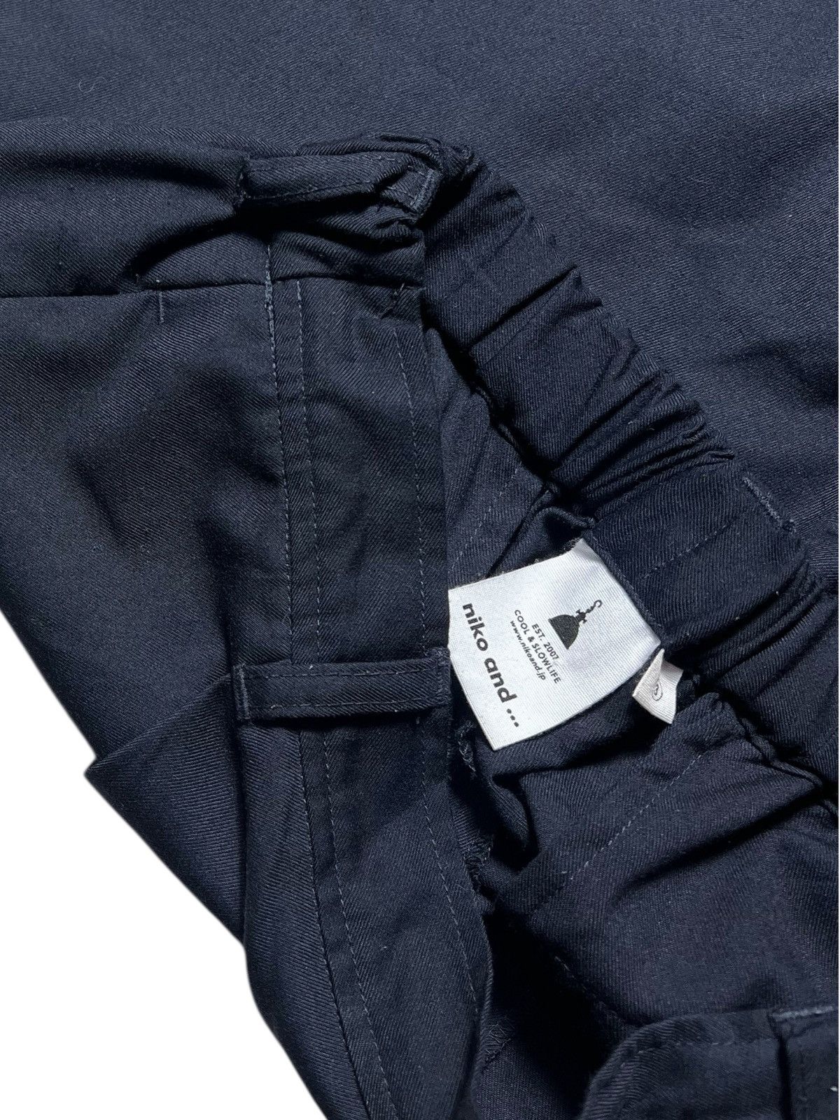 Japanese Brand Niko And Heavyweight Twill Wide Ballon Baggy Pants Size US 30 / EU 46 - 3 Thumbnail