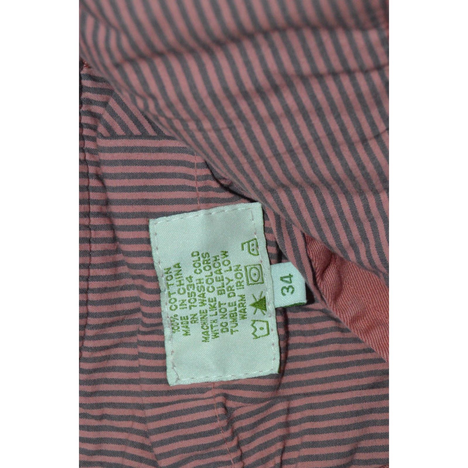 Orvis Orvis Chino Shorts Men's 34 Khaki Mauve Flat Front Cotton Shorts Casual Travel Stretch Pockets Breathable Light Pink 34 Regular Mens Size US 34 / EU 50 - 6 Thumbnail