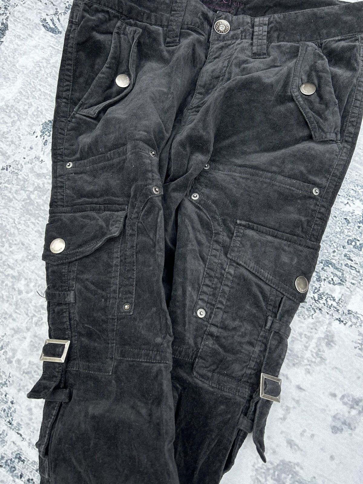 Japanese Brand Corduroy Bondage Cargo Pants Size US 32 / EU 48 - 4 Thumbnail