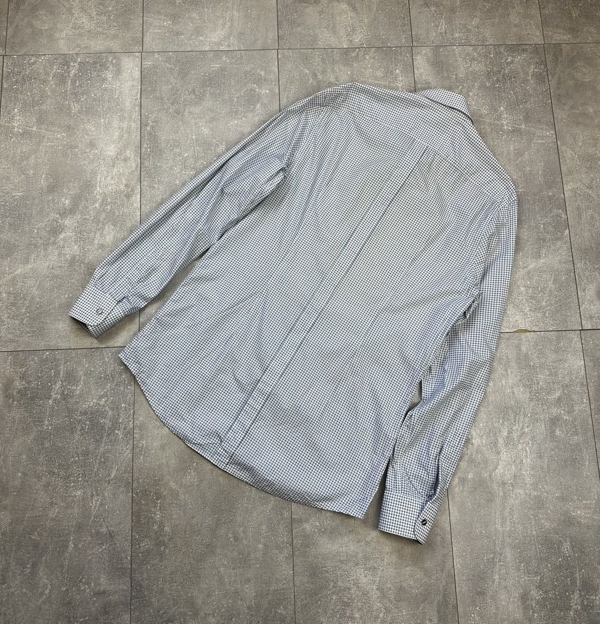 Dolce & Gabbana Dolce & Gabbana Gold White/Blue Shirts Button Up Size US L / EU 52-54 / 3 - 12 Thumbnail