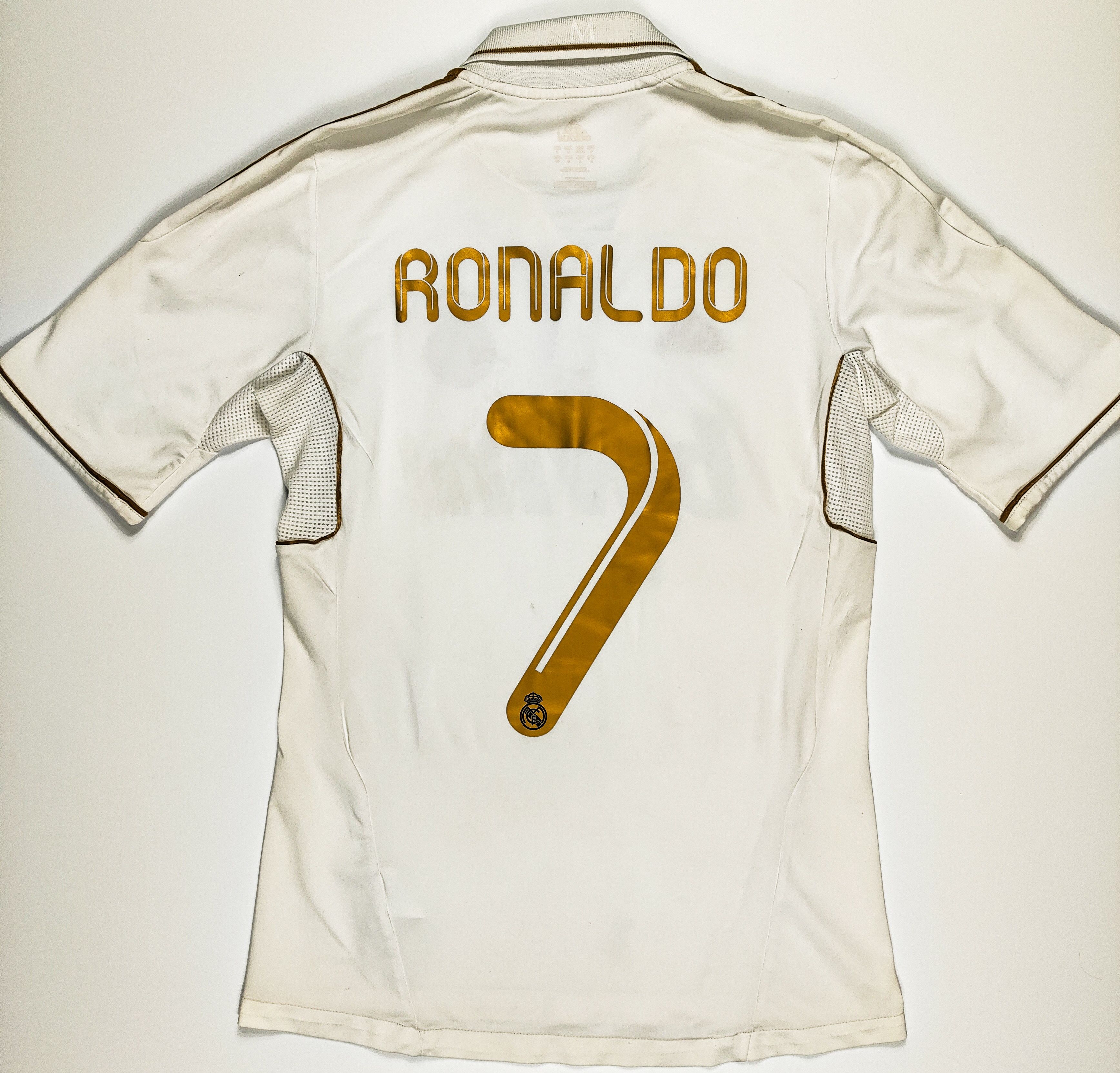 Adidas Ronaldo #7 Real Madrid 2011 2012 Adidas Home Shirt Kit Bwin Size US S / EU 44-46 / 1 - 1 Thumbnail