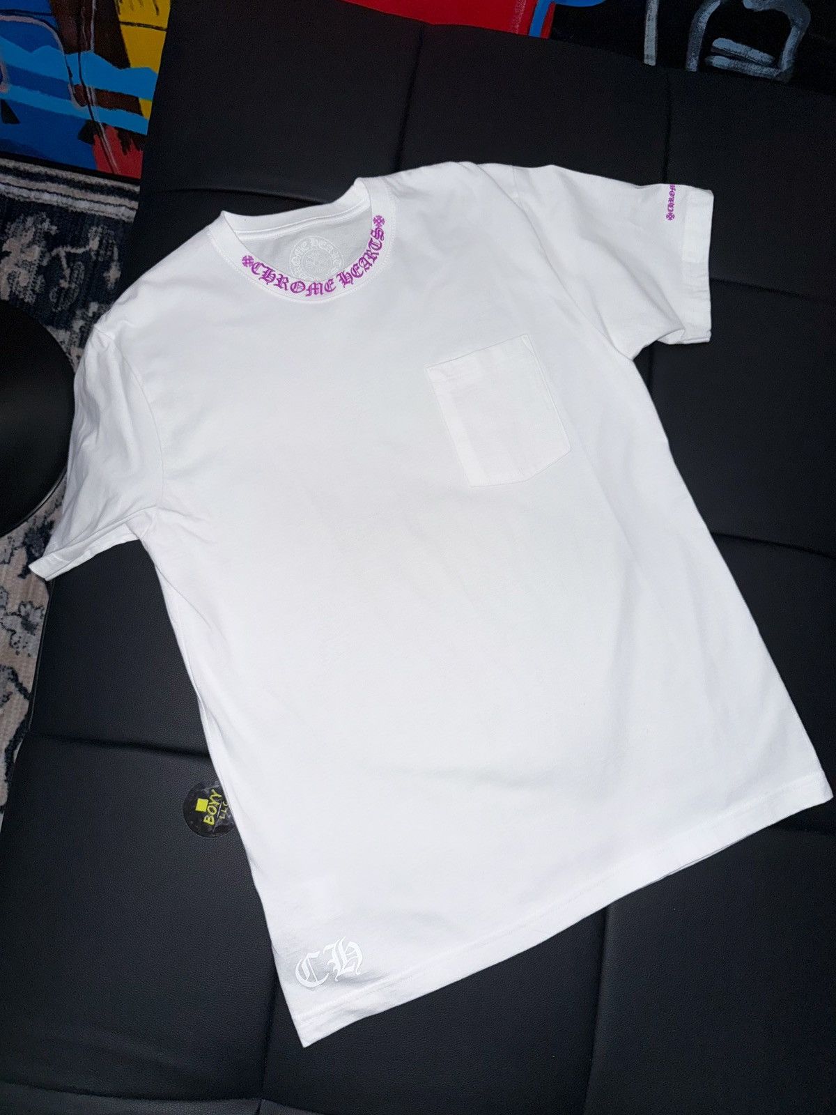 Chrome Hearts Chrome hearts logo t shirt Size US L / EU 52-54 / 3 - 1 Thumbnail