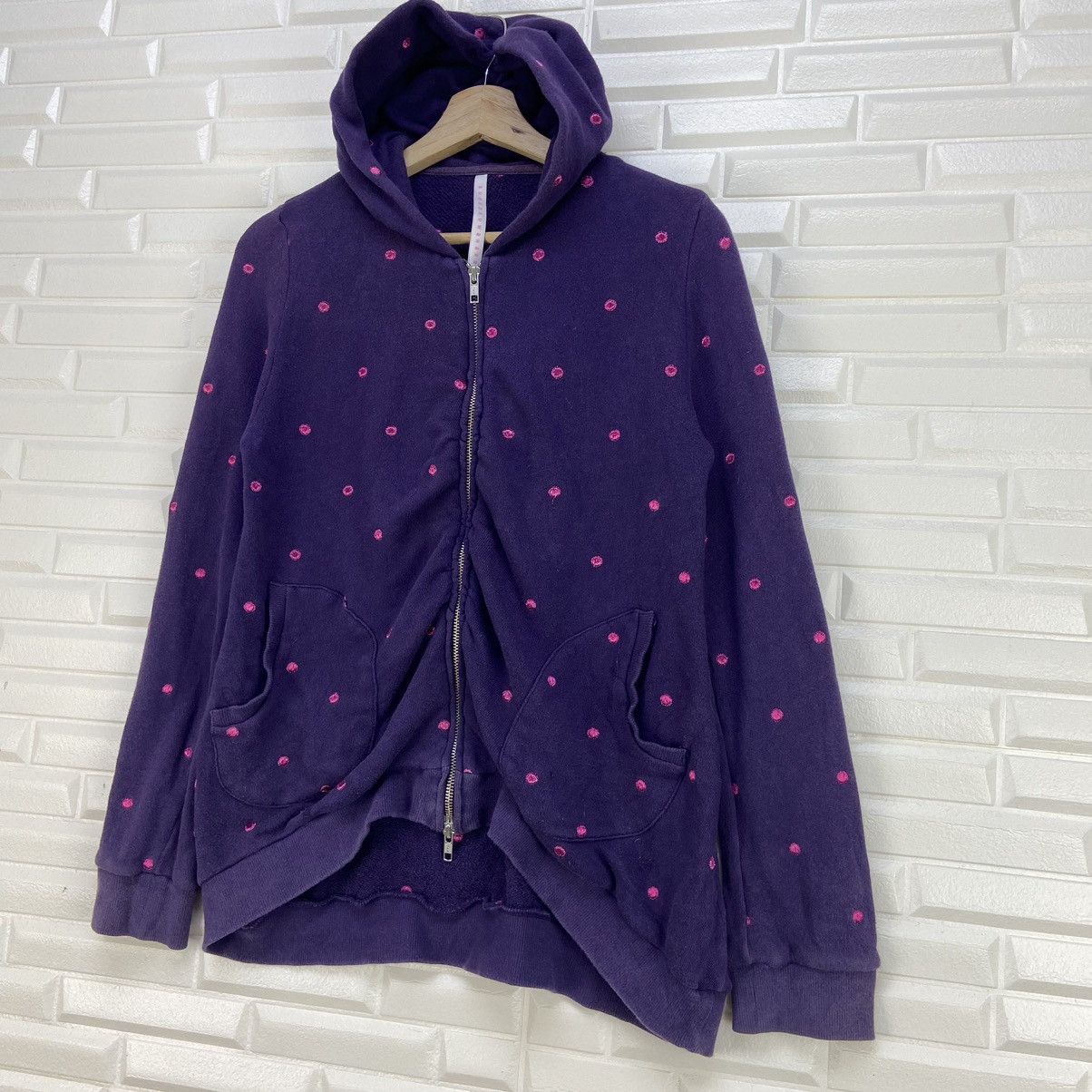 Issey Miyake × Japanese Brand × Sunao Kuwahara Sunao Kuwahara Issey Miyake Distressed Zipper Jacket Size S / US 4 / IT 40 - 6 Thumbnail