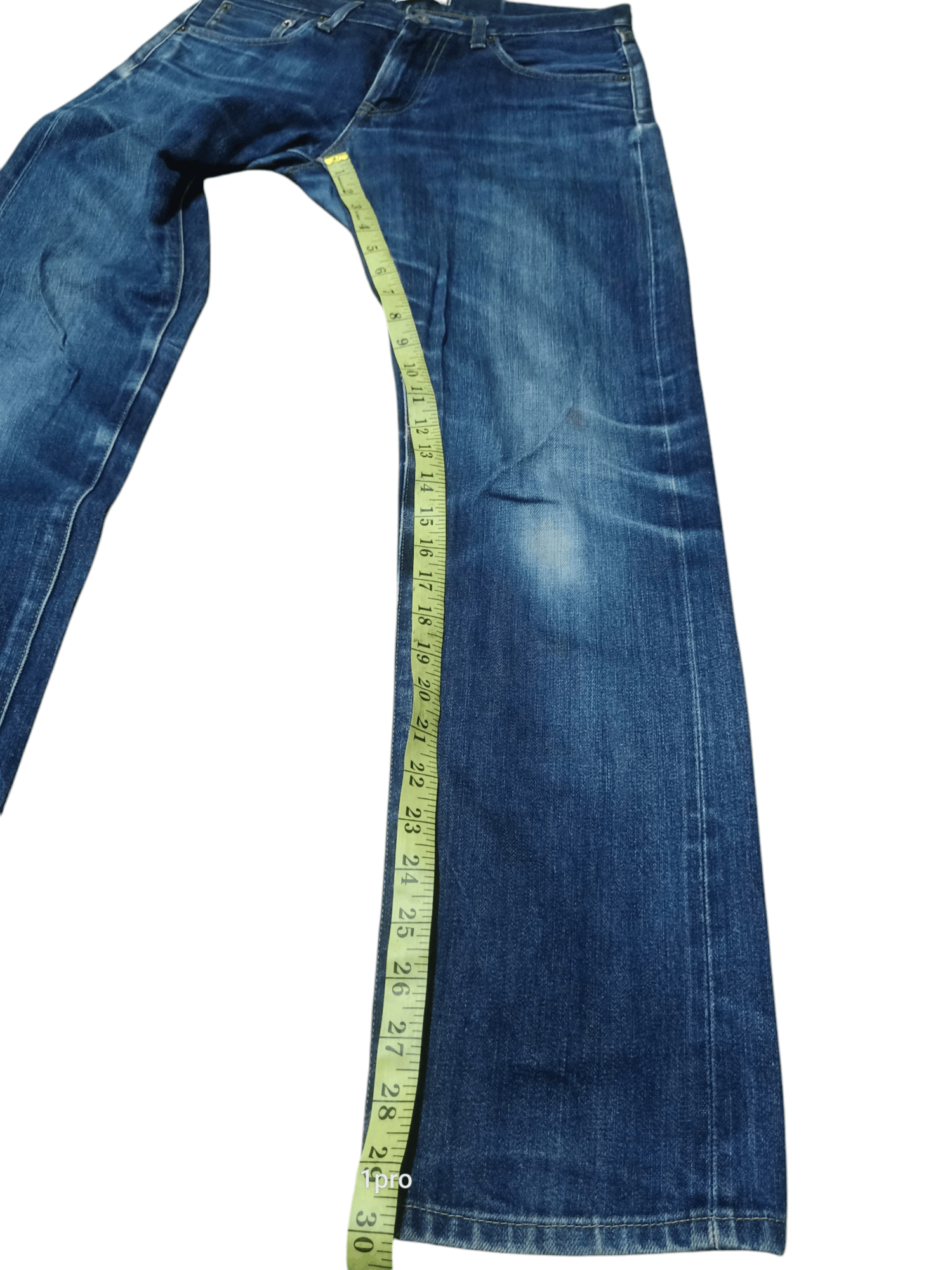 Japanese Brand × Uniqlo Uniqlo Vintage Distressdenim denim Selvedge Size US 31 - 17 Thumbnail
