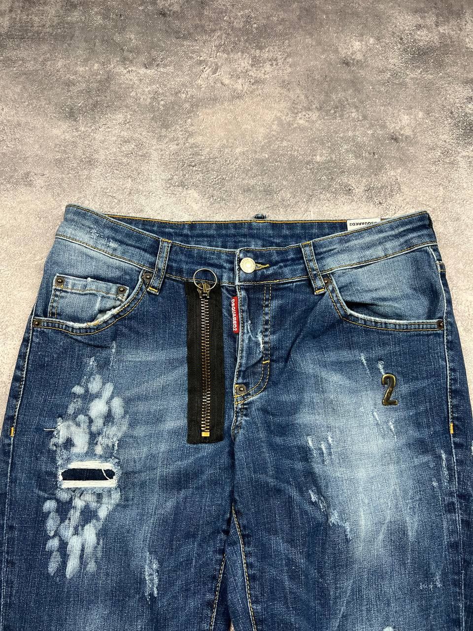 Dsquared2 Dsquared2 Distressed Jeans Luxury Y2K Size US 30 / EU 46 - 9 Thumbnail