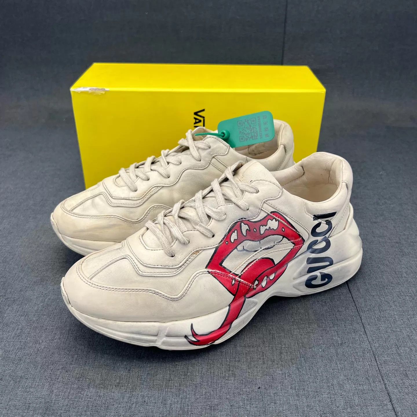 Gucci Gucci Rhyton Distressed Lip 9/43 Boxed Size US 10 / EU 43 - 1 Thumbnail