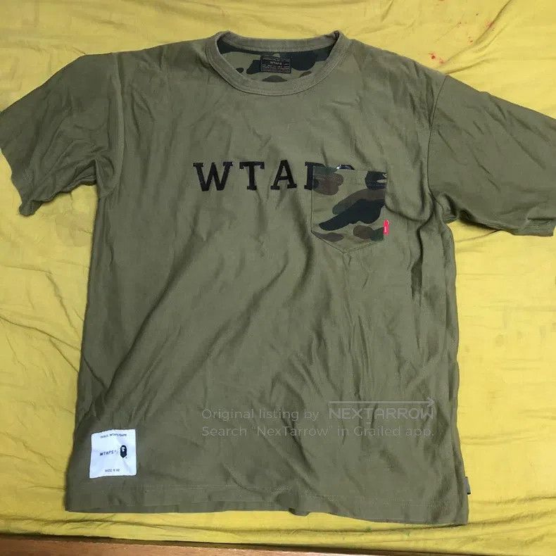 Wtaps Wtaps Green military short-sleeved Size US M / EU 48-50 / 2 - 2 Thumbnail