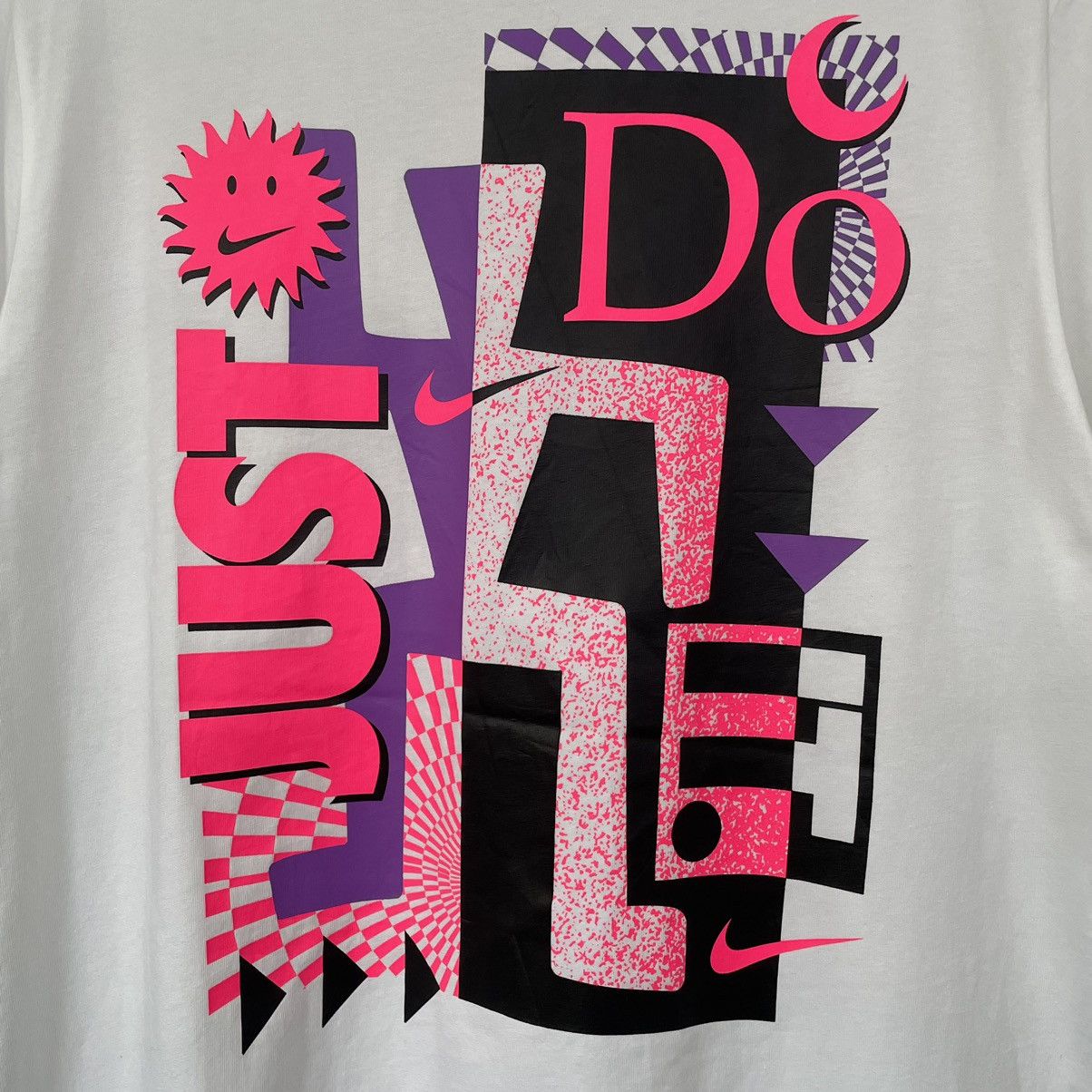Nike Vintage Y2K Nike Just Do It Crazy Backhit T Shirt Size US XL / EU 56 / 4 - 2 Thumbnail