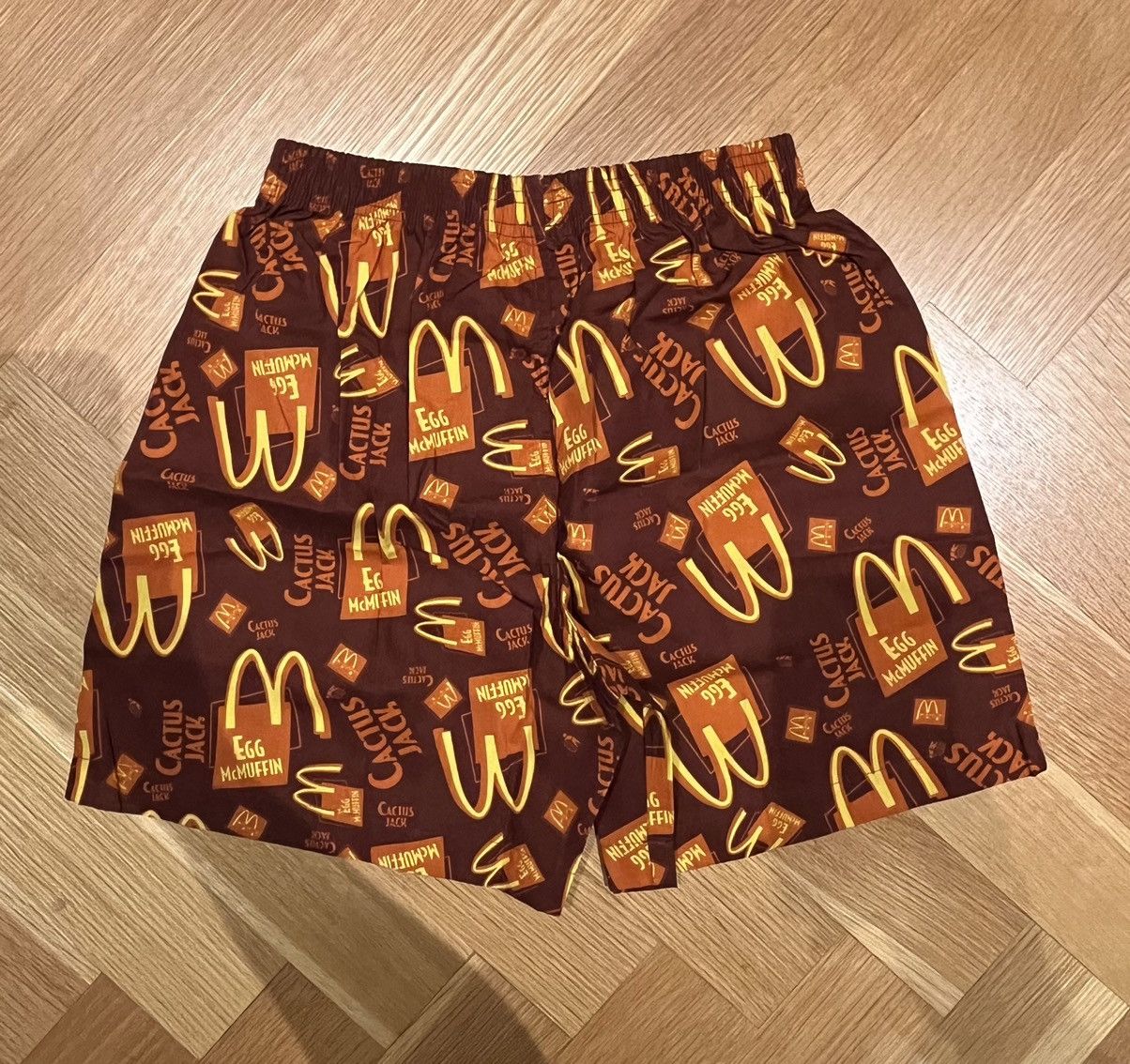 Travis Scott Travis Scott x McDonald’s Brown House Shorts Size US 30 / EU 46 - 2 Thumbnail