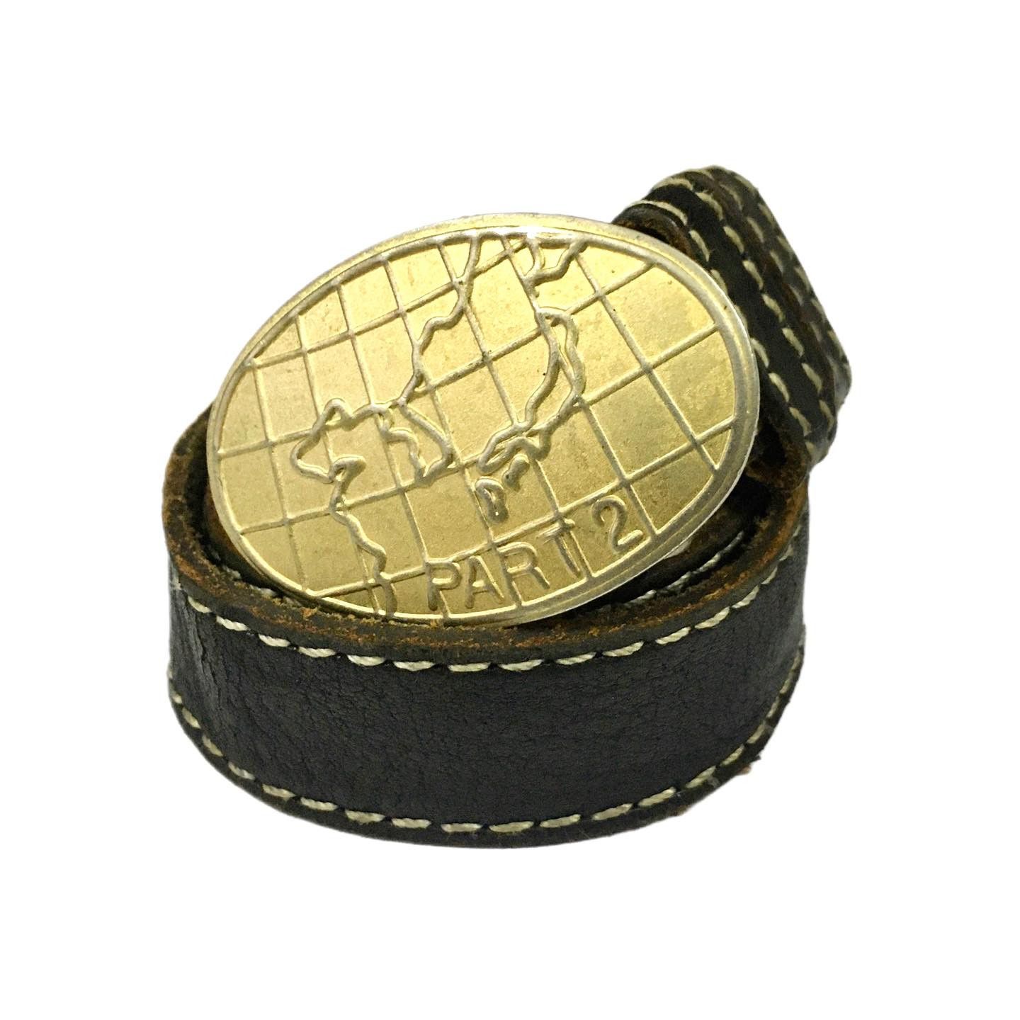 Junko Shimada Junko Shimada Part 2 Leather Buckle Belt Size ONE SIZE - 1 Thumbnail