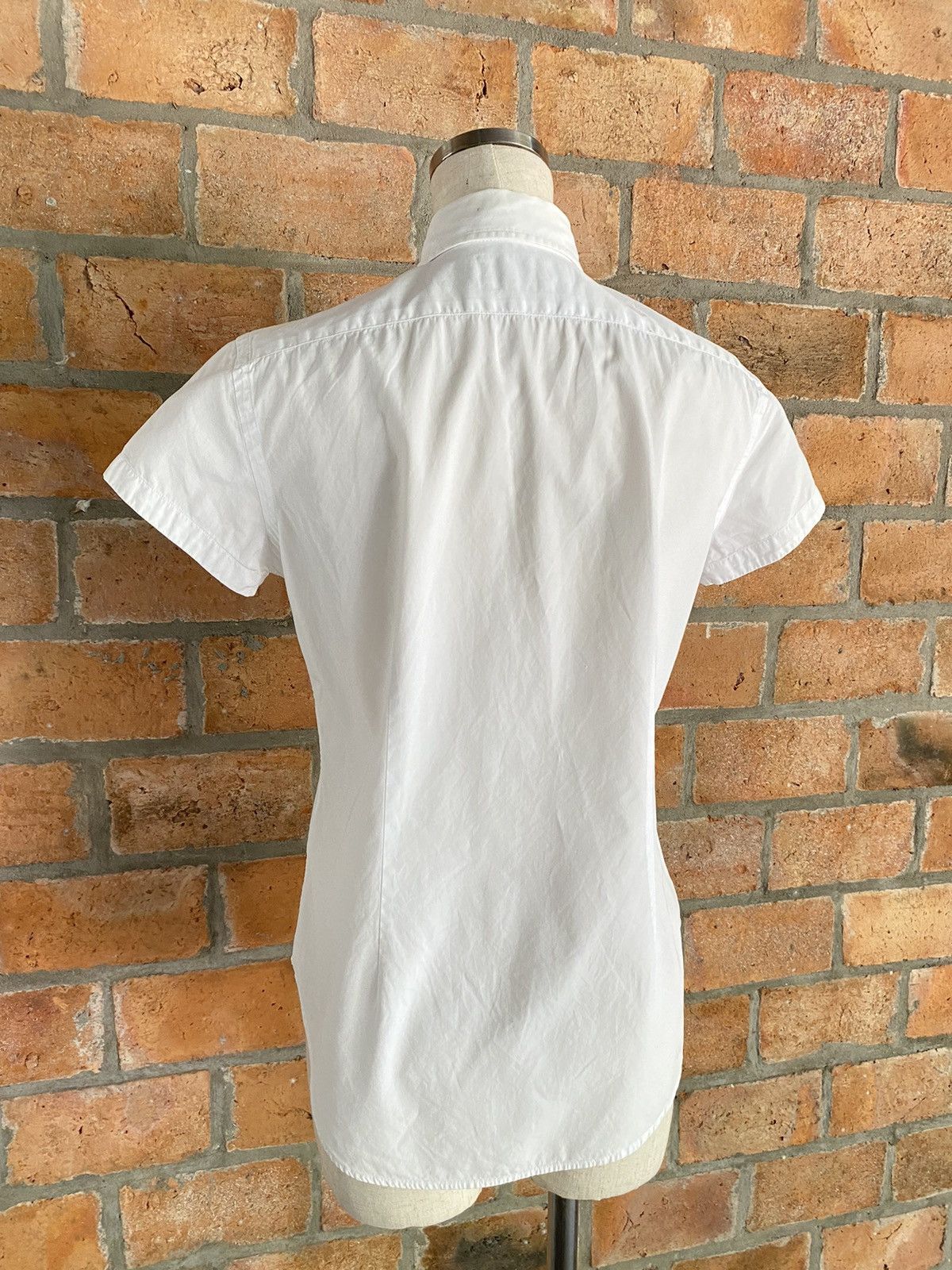 Polo Ralph Lauren POLO RALPH LAUREN White Short-Sleeve Button-Up Shirt Size M / US 6-8 / IT 42-44 - 23 Thumbnail