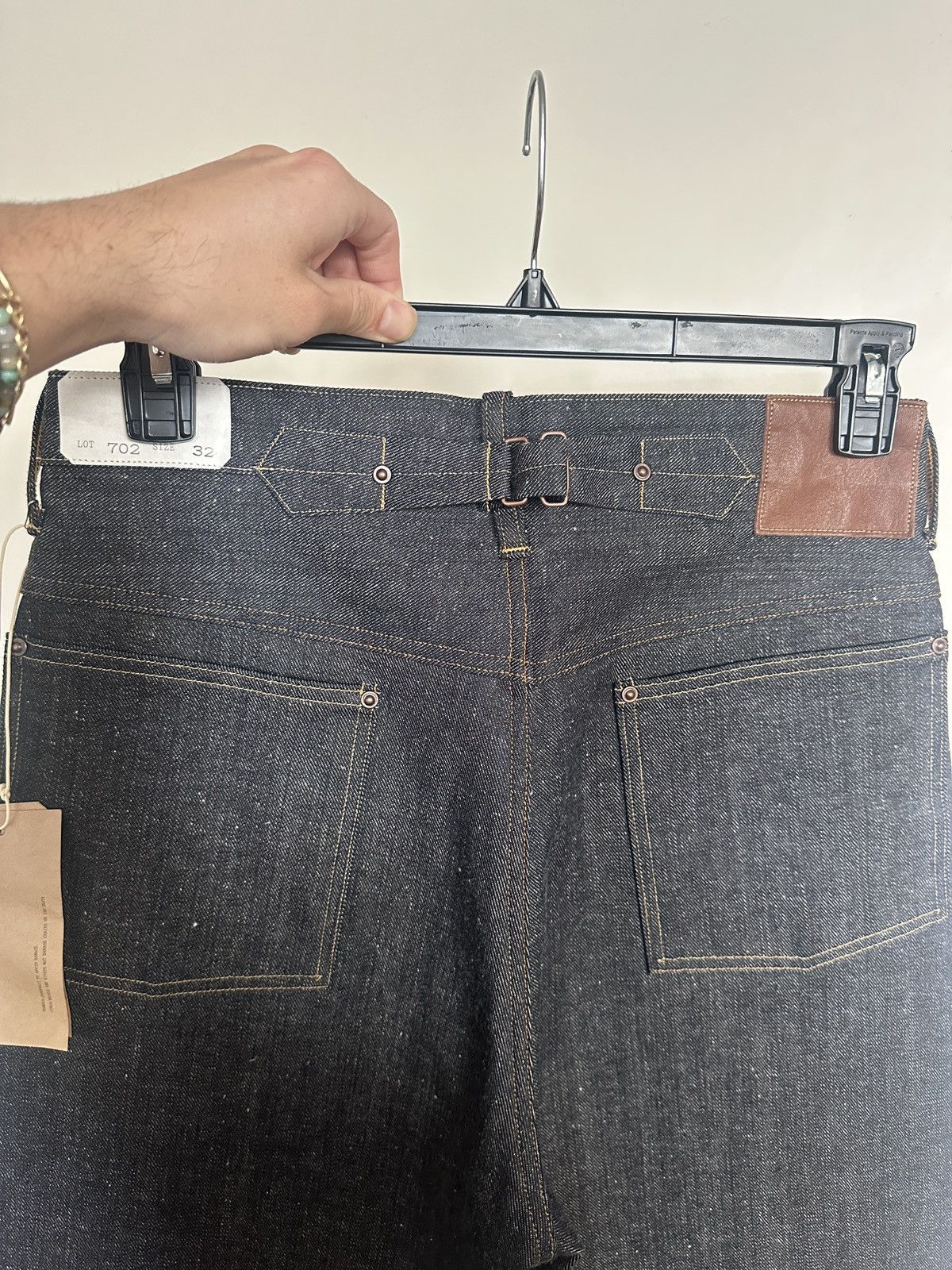 Taiga Takahashi Taiga Takahashi Lot 702 Raw Indigo Denim Trousers Size US 32 / EU 48 - 2 Thumbnail