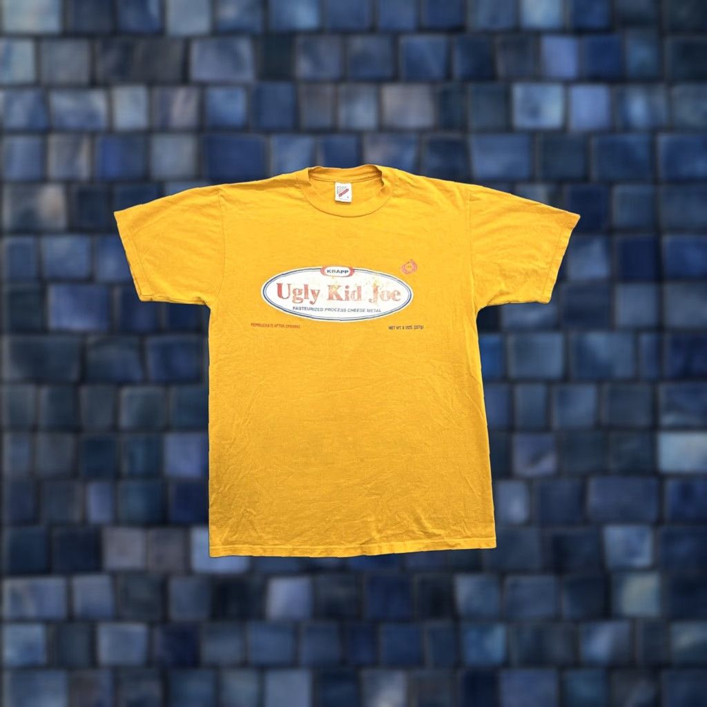 Fruit Of The Loom VINTAGE Ugly Kid Joe Tour Shirt Shirt Men XL Black 90s Krapp Cheese Metal Rare Size US XL / EU 56 / 4 - 1 Thumbnail