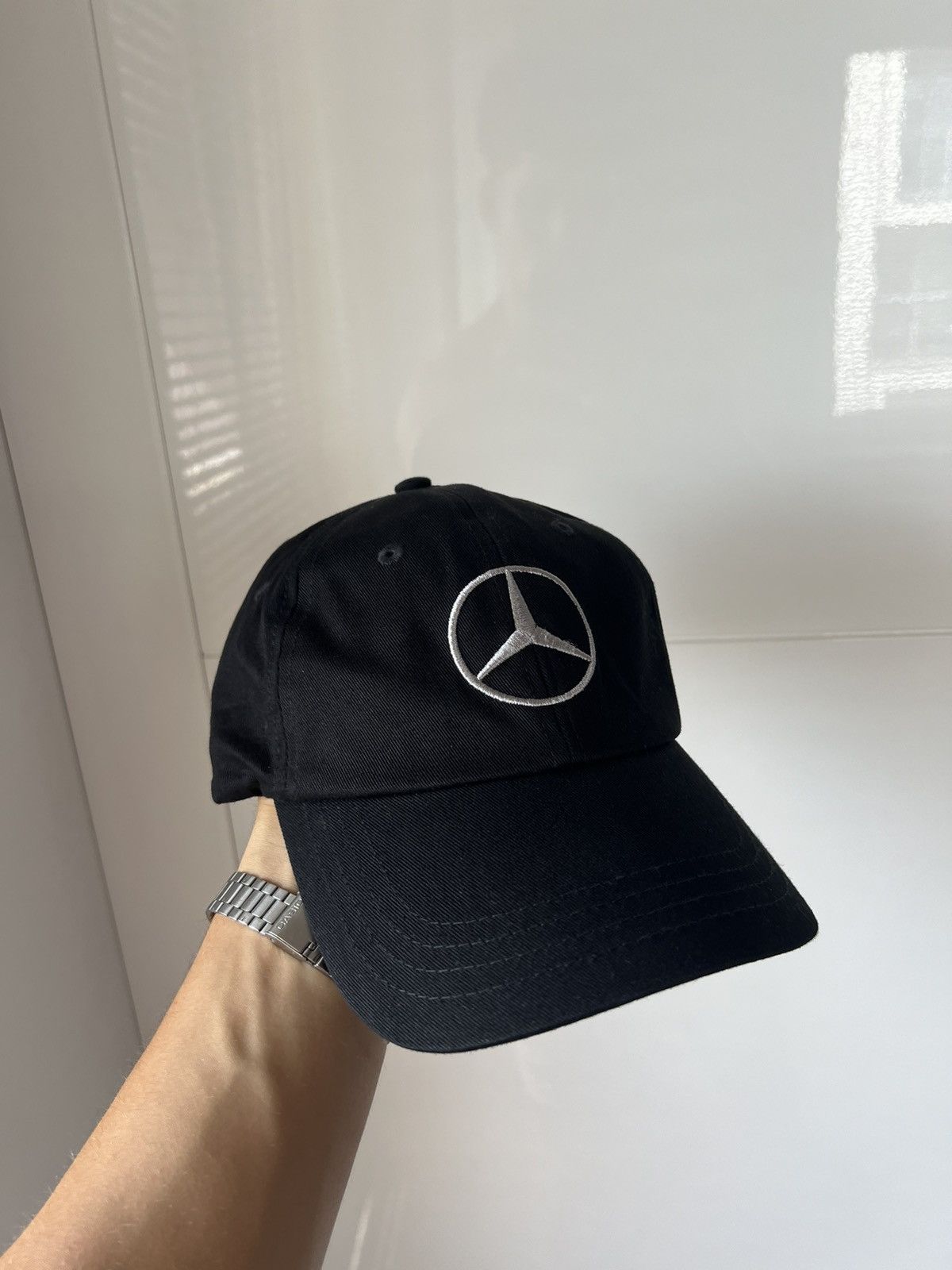 Japanese Brand × Mercedes-Benz × Vintage ‼️Vintage Mercedez Benz Bumer Brabus AMG Central Logo Cap‼️ Size ONE SIZE - 4 Thumbnail