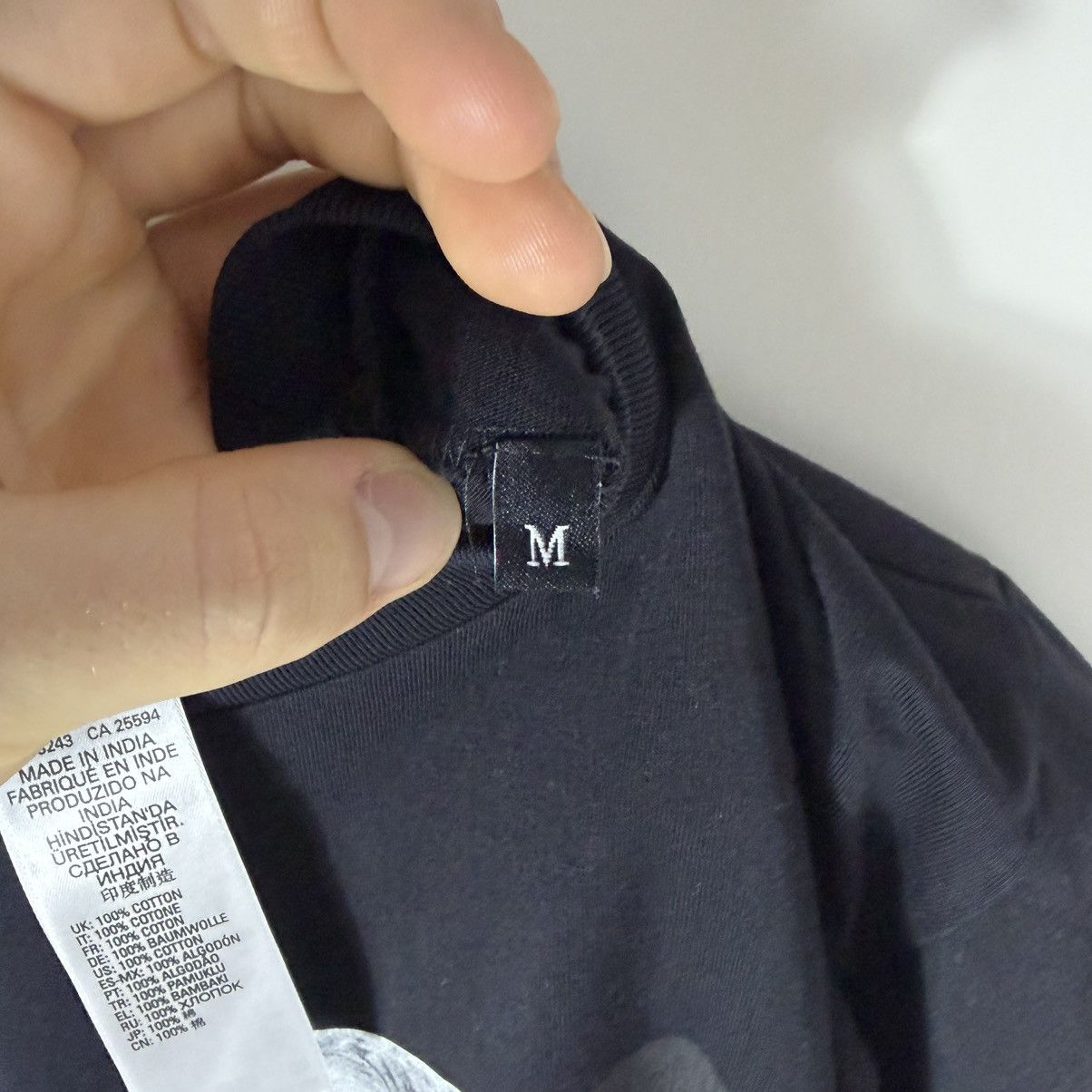 Diesel Diesel Visual Reference Only Big Print Logo Black Tee Y2K Size US M / EU 48-50 / 2 - 4 Thumbnail