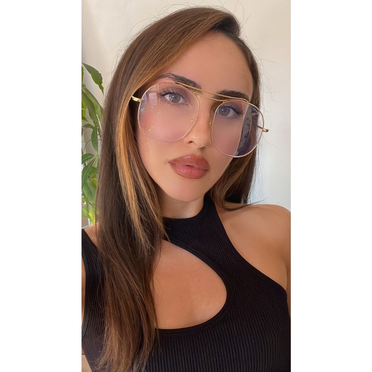 Gucci NEW Gucci GG1479O Gold BLUELIGHT Metal Frames Size ONE SIZE - 2 Thumbnail
