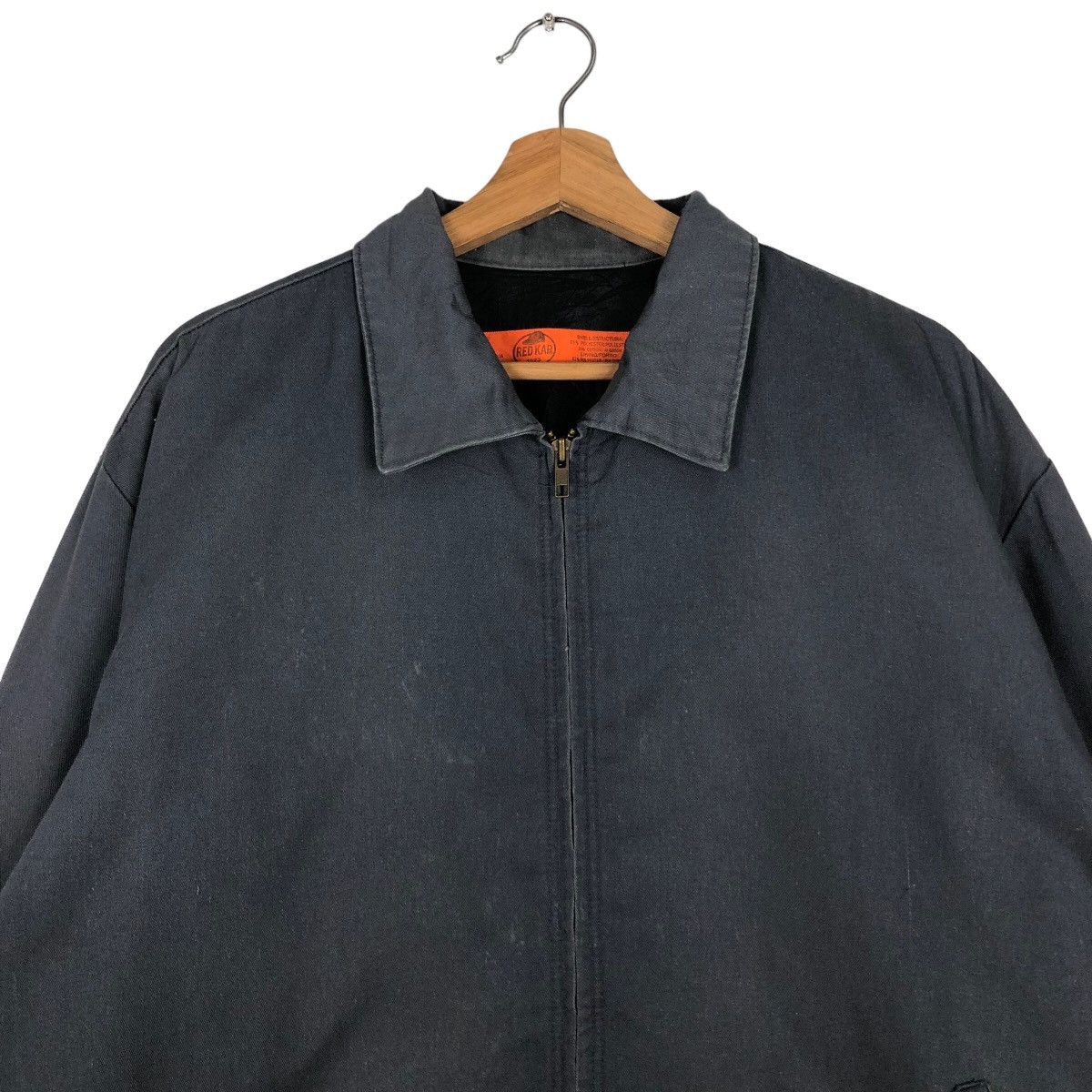Japanese Brand 🔥90’s Vintage Bomber Jacket Red Kap USA Size US L / EU 52-54 / 3 - 3 Thumbnail
