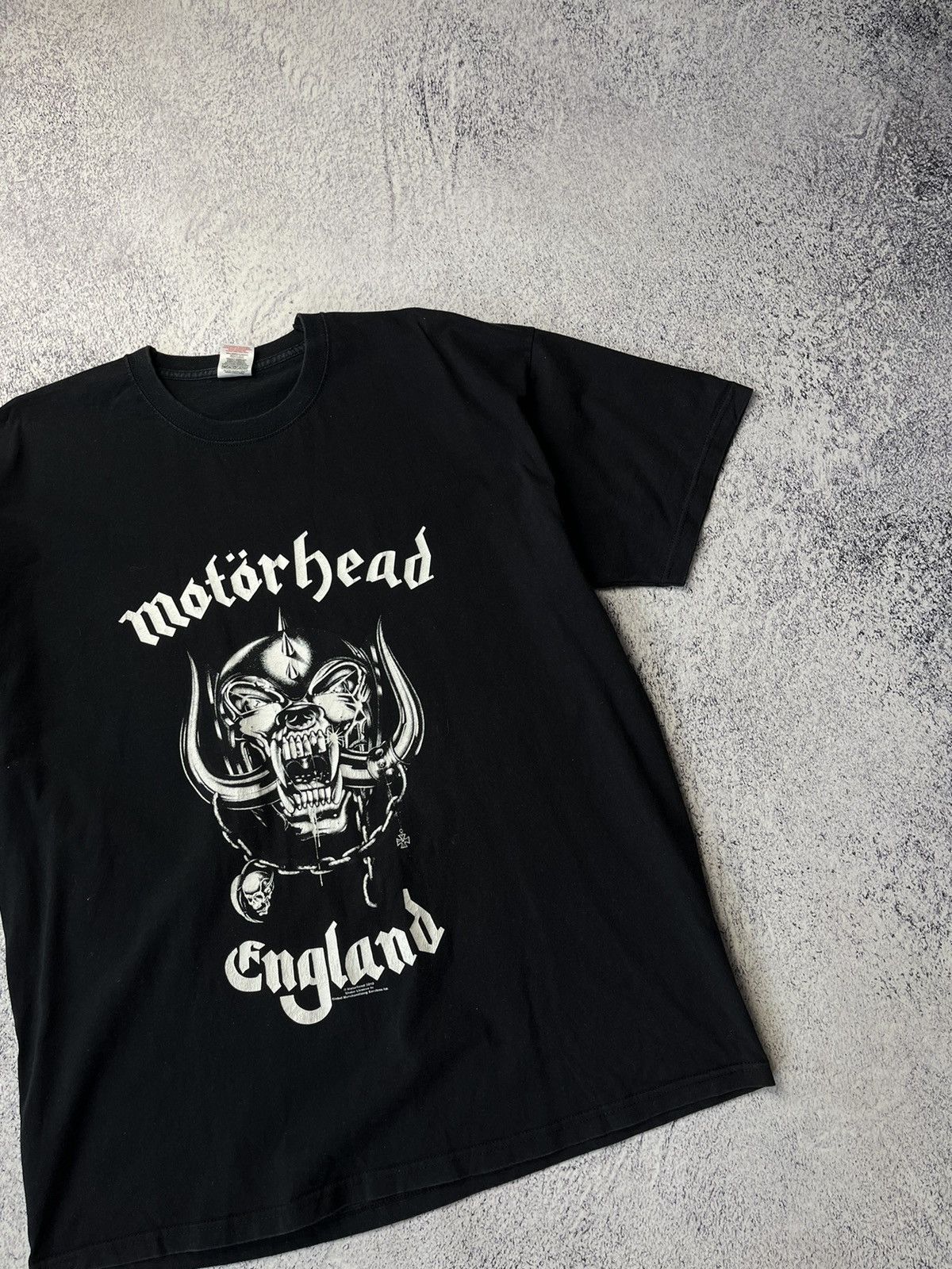 Band Tees Vintage Motorhead England 2010 T-Shirt Rare Y2K Size US XL / EU 56 / 4 - 7 Thumbnail