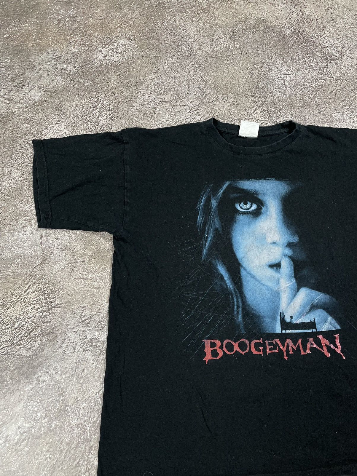 Vintage Vintage Y2K Horror Graphic Tee Sun Faded Grunge Dark Slim L Size US L / EU 52-54 / 3 - 2 Thumbnail