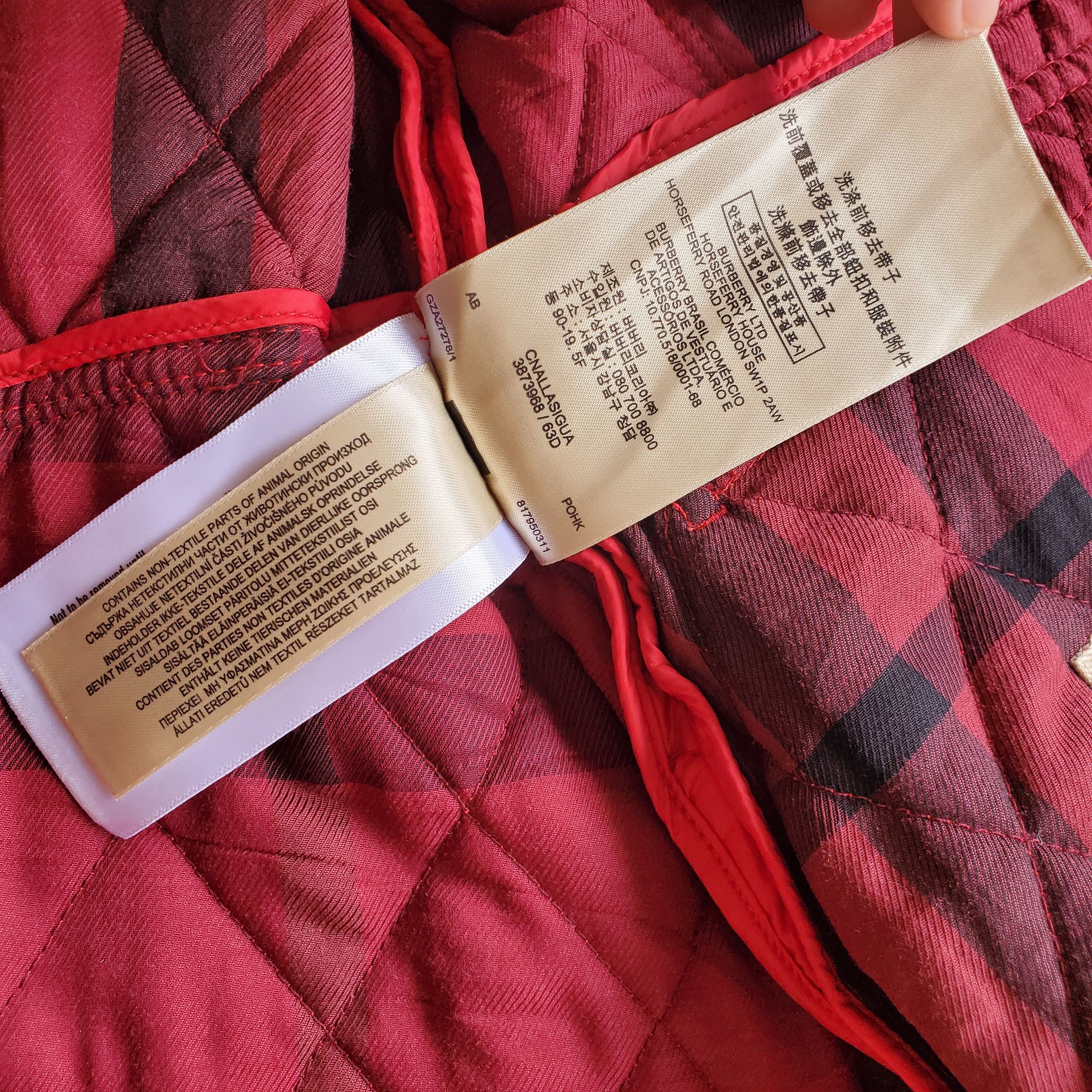BURBERRY BRIT Quilted Jacket size Small