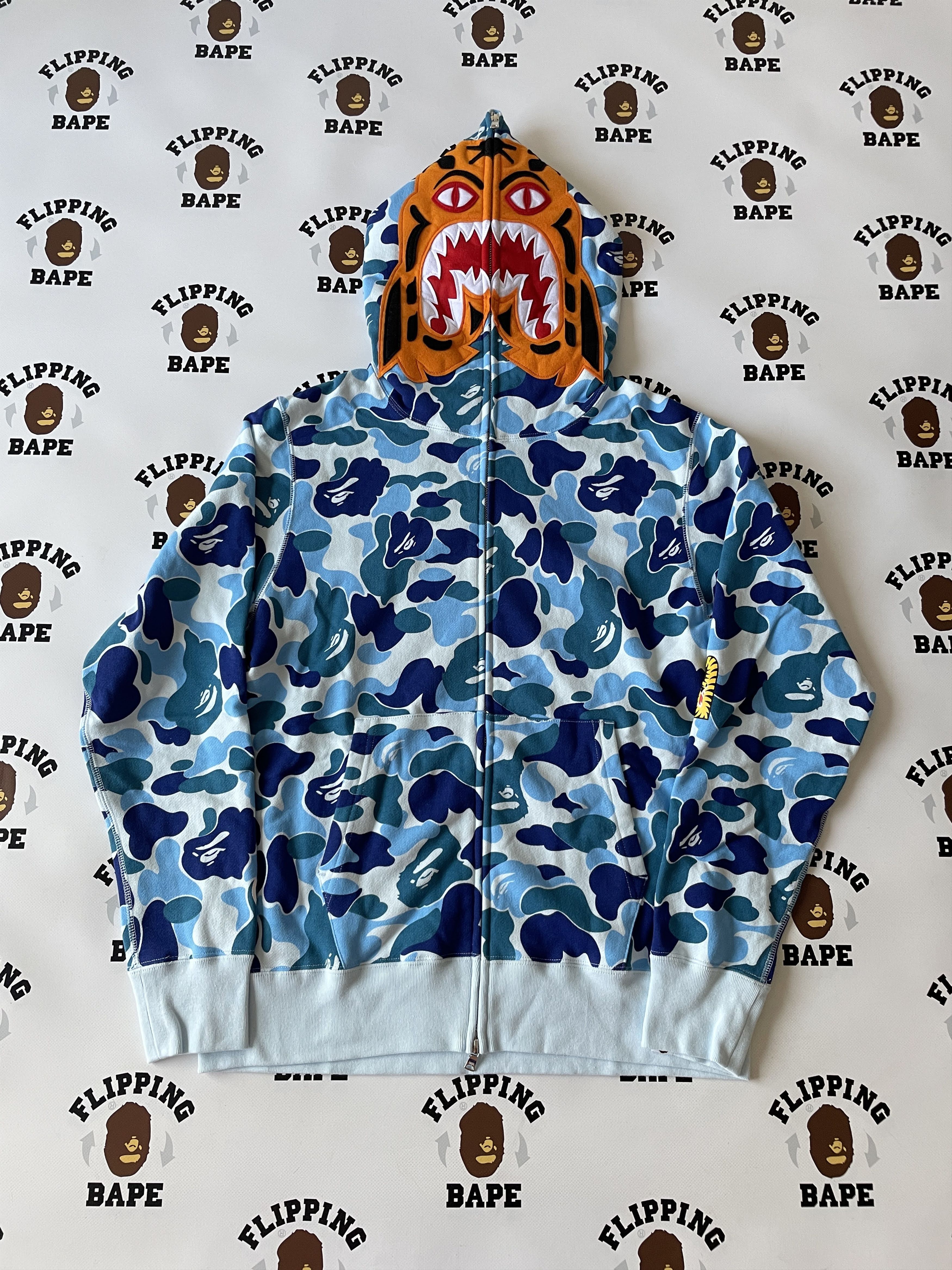 Bape BAPE ABC CAMO TIGER FULL ZIP HOODIE (2024) Size US L / EU 52-54 / 3 - 1 Thumbnail