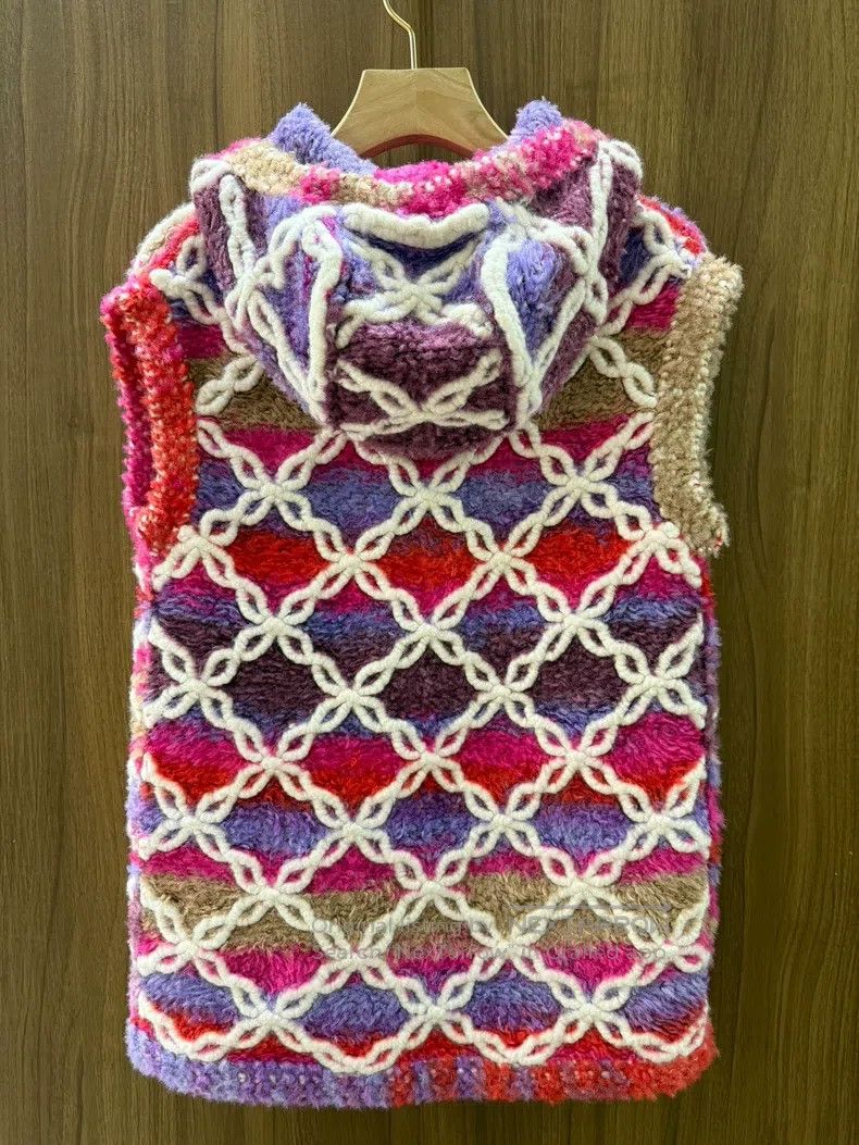 Chanel Chanel Hooded knitted vest Size XXS / US 00 / IT 34 - 2 Thumbnail